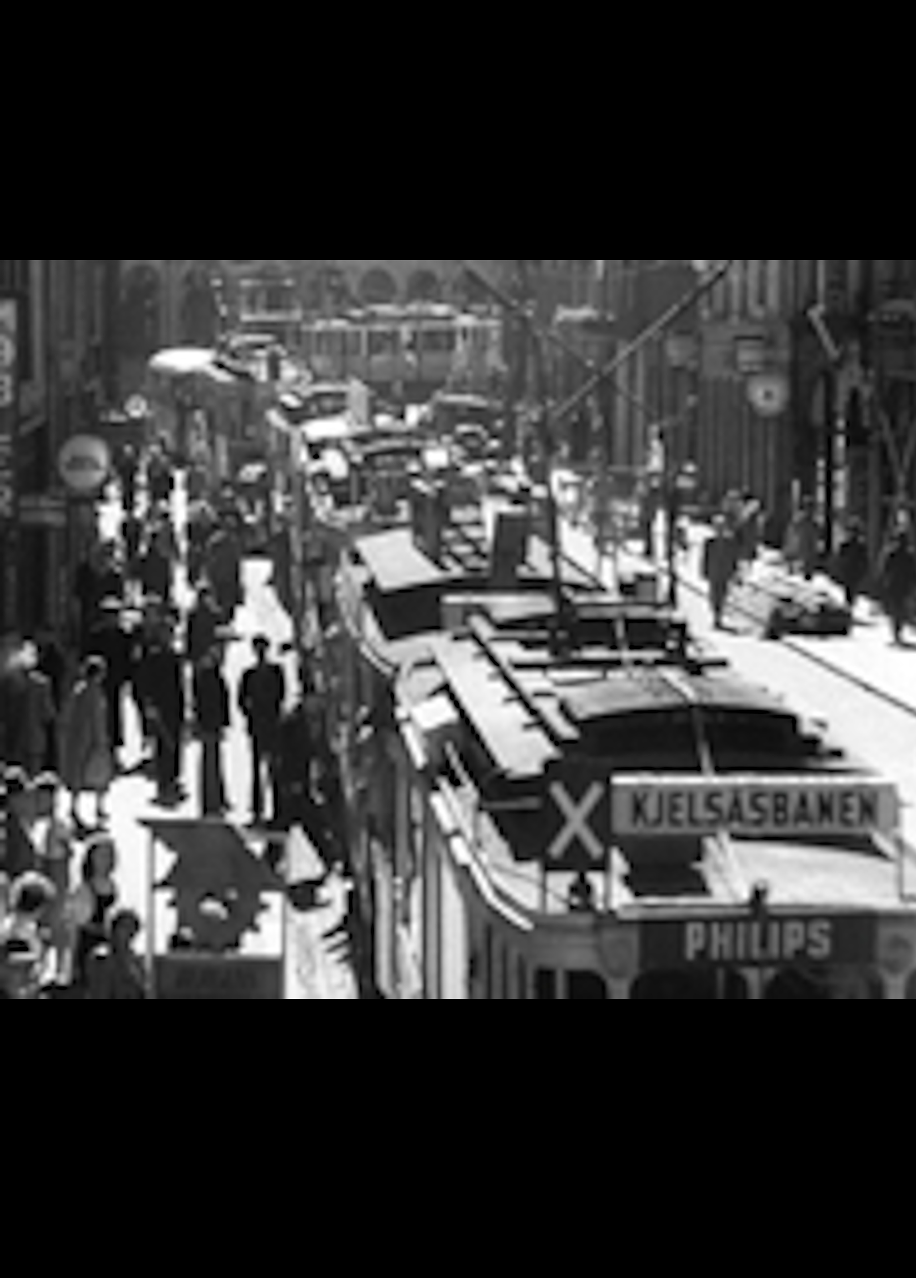 Beskrivende bilde relatert til innholdet i filmen "Buss og trikk"