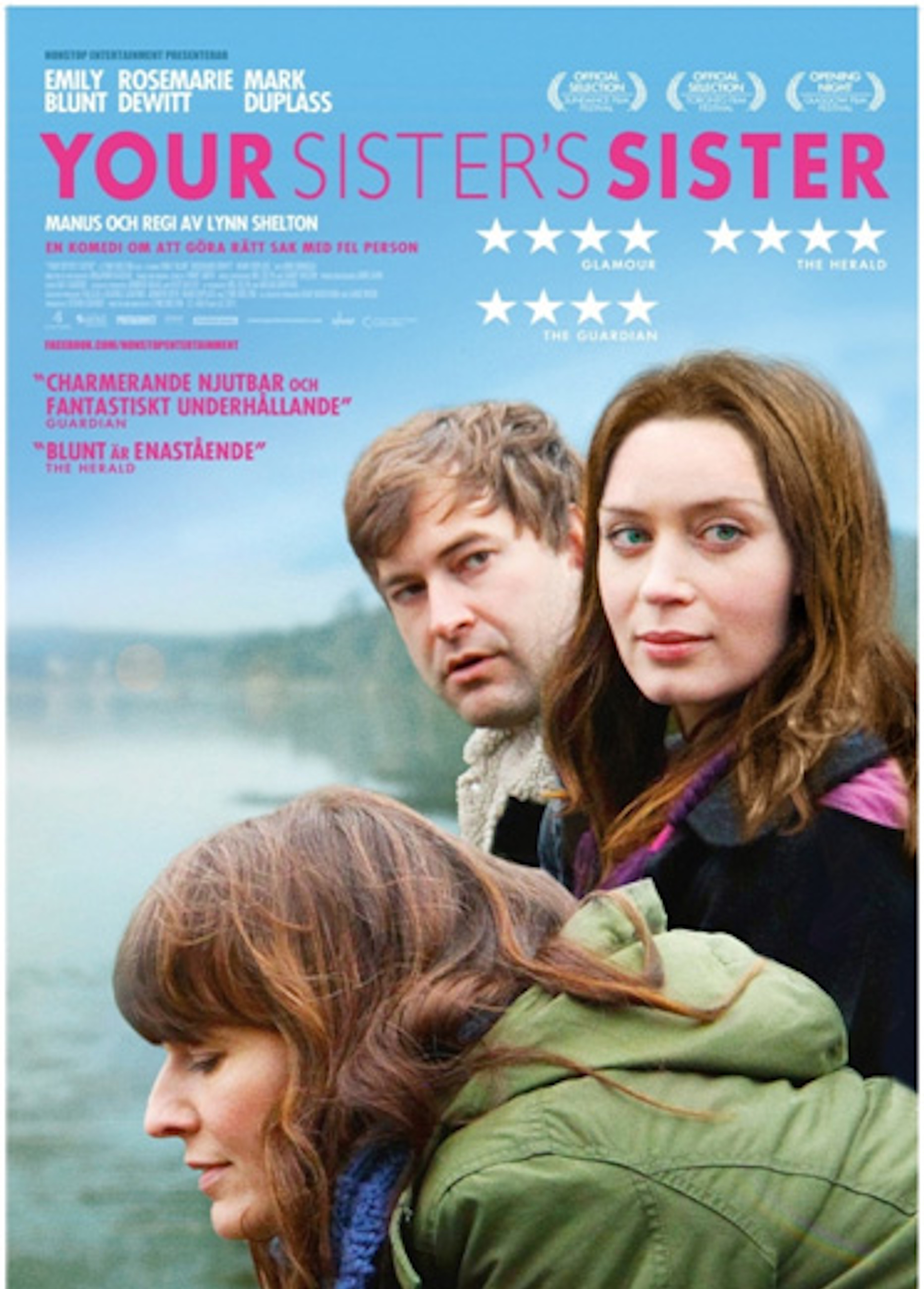 Beskrivende bilde relatert til innholdet i filmen "Your sister's sister"