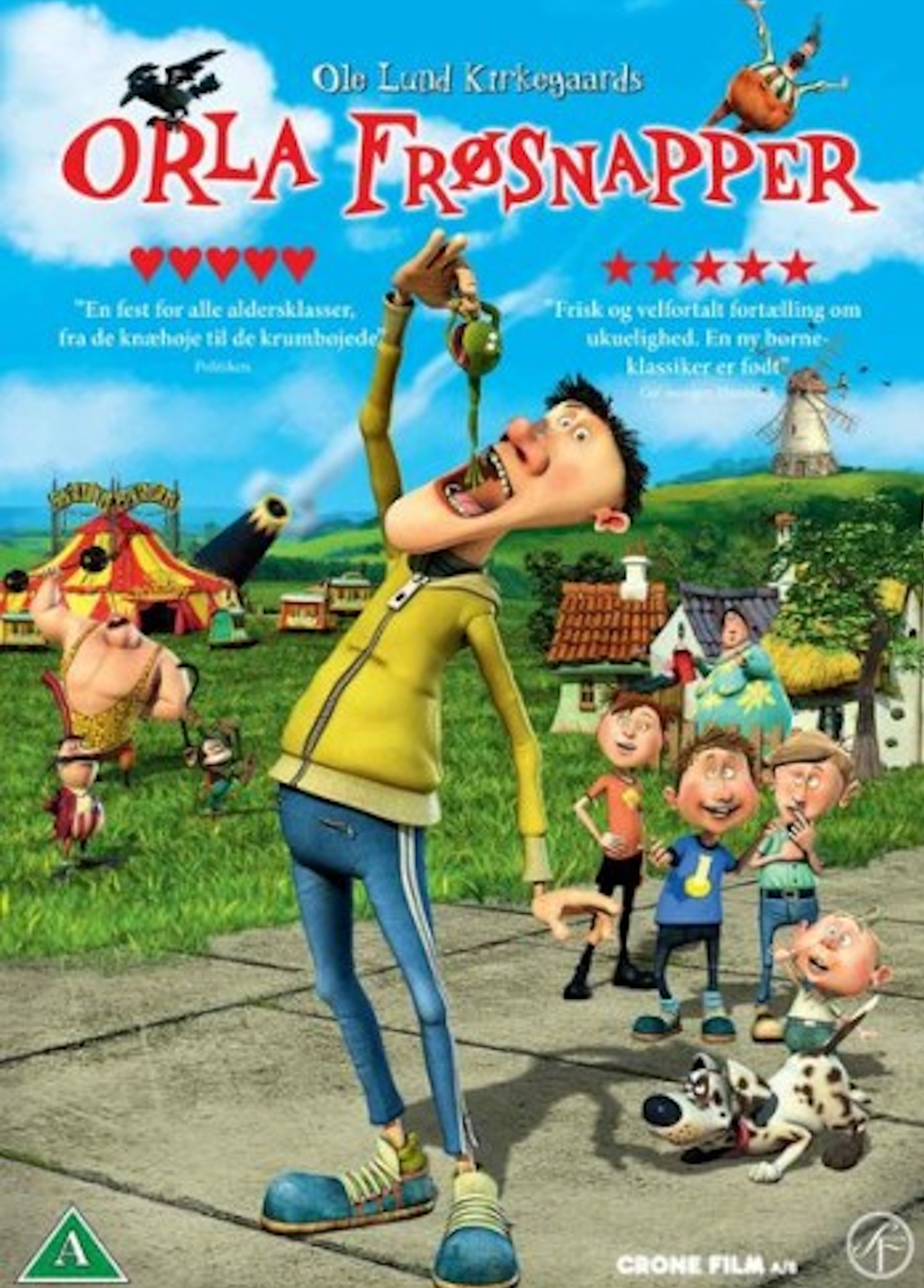 Beskrivende bilde relatert til innholdet i filmen "Ola Froskesnapper"
