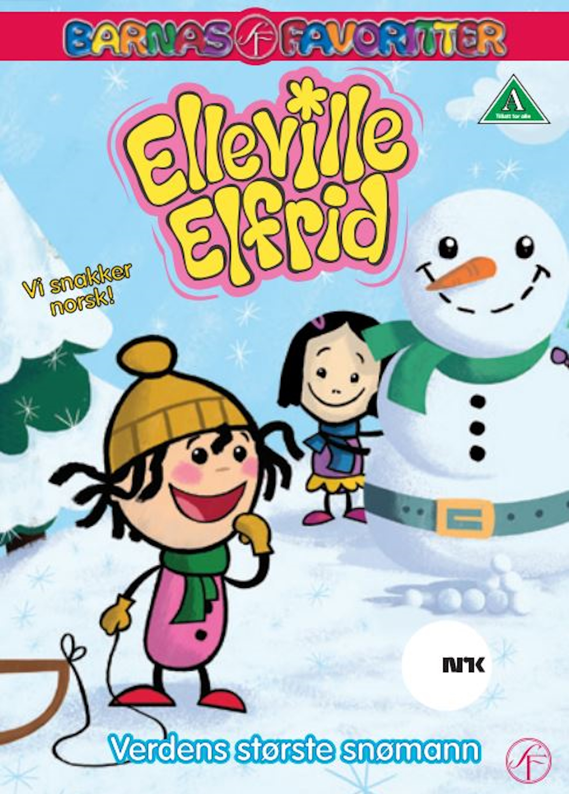 Beskrivende bilde relatert til innholdet i filmen "Elleville Elfrid - Verdens største snømann"