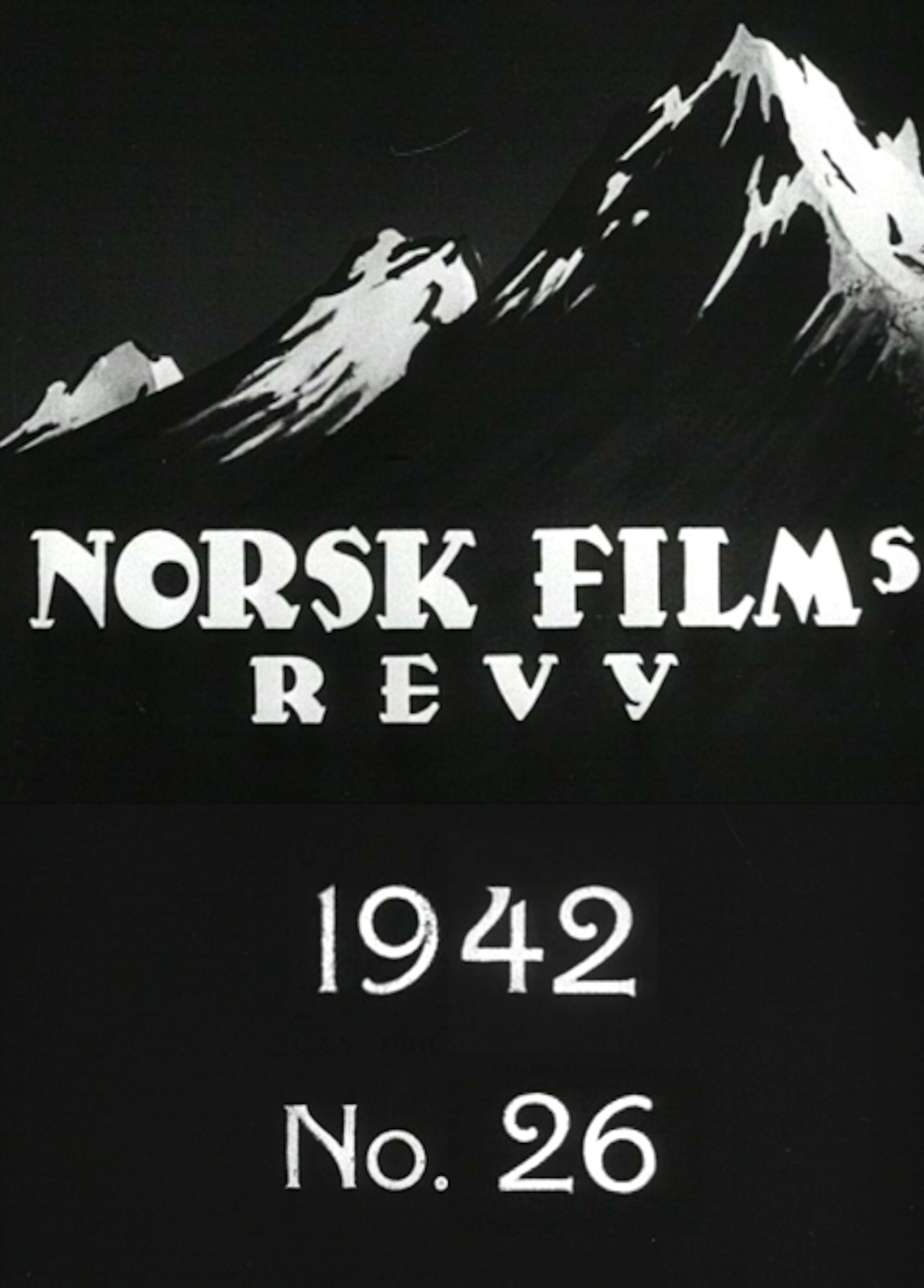 Beskrivende bilde relatert til innholdet i filmen "Norsk Films revy nr. 26, 1942"