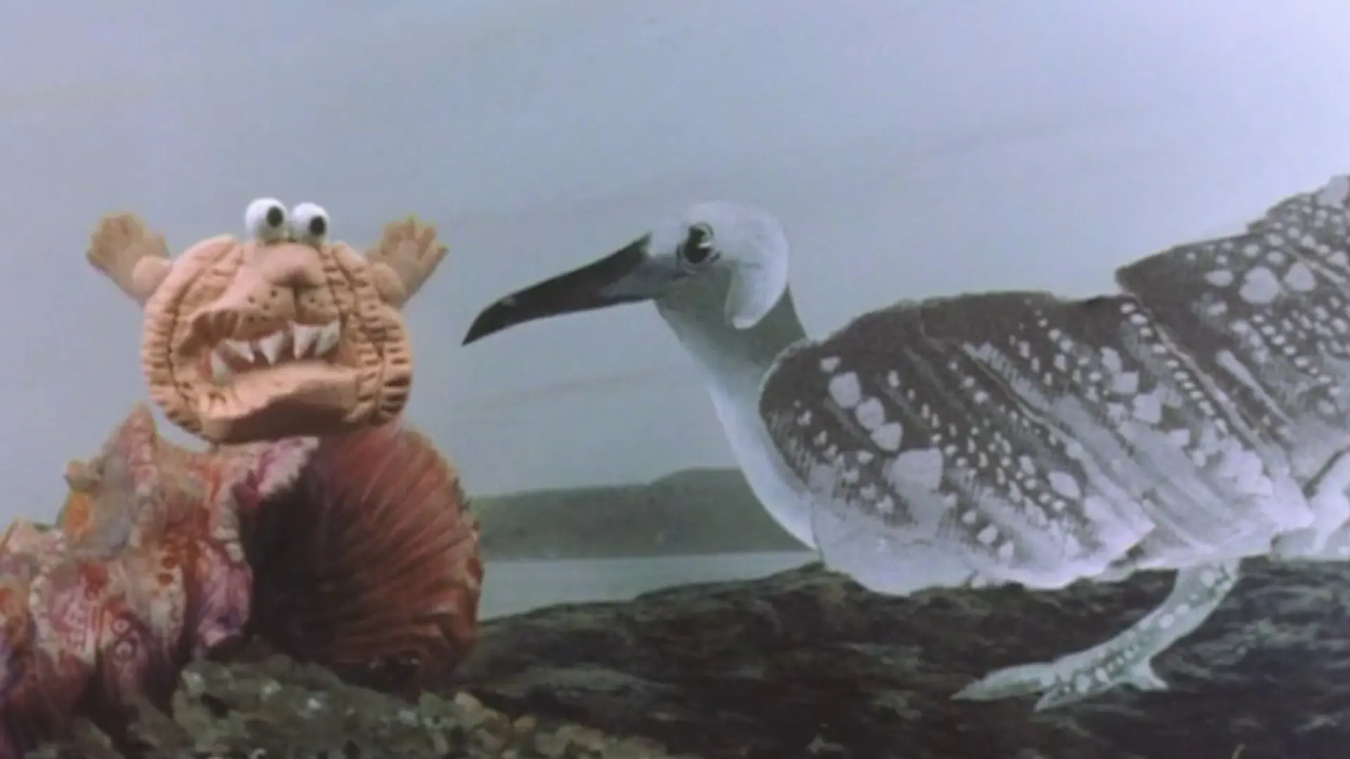 Beskrivende bilde relatert til innholdet i filmen "Edvard med fiskeboller og en liten amasone"
