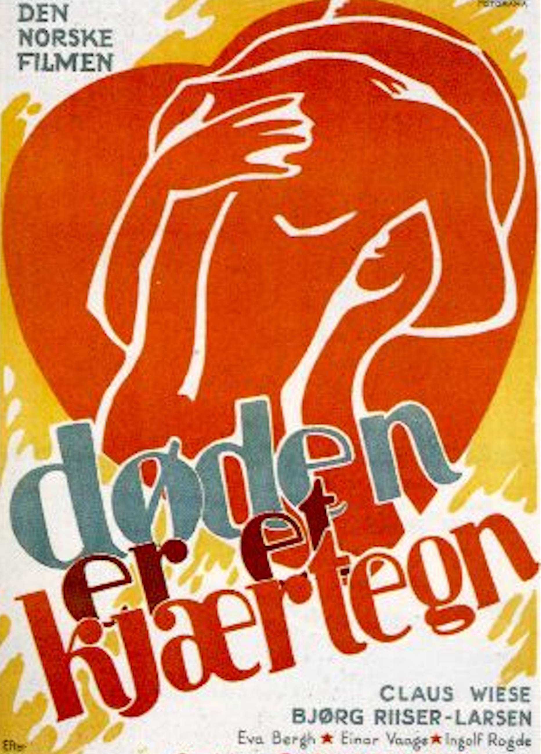 Beskrivende bilde relatert til innholdet i filmen "Døden er et kjærtegn"