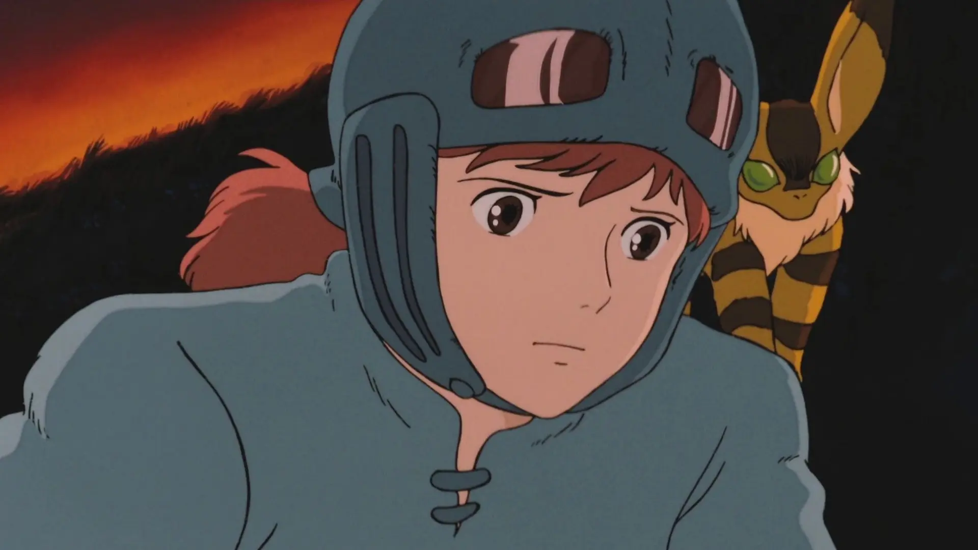 Beskrivende bilde relatert til innholdet i filmen "Nausicaä - prinsessen fra Vindens dal"