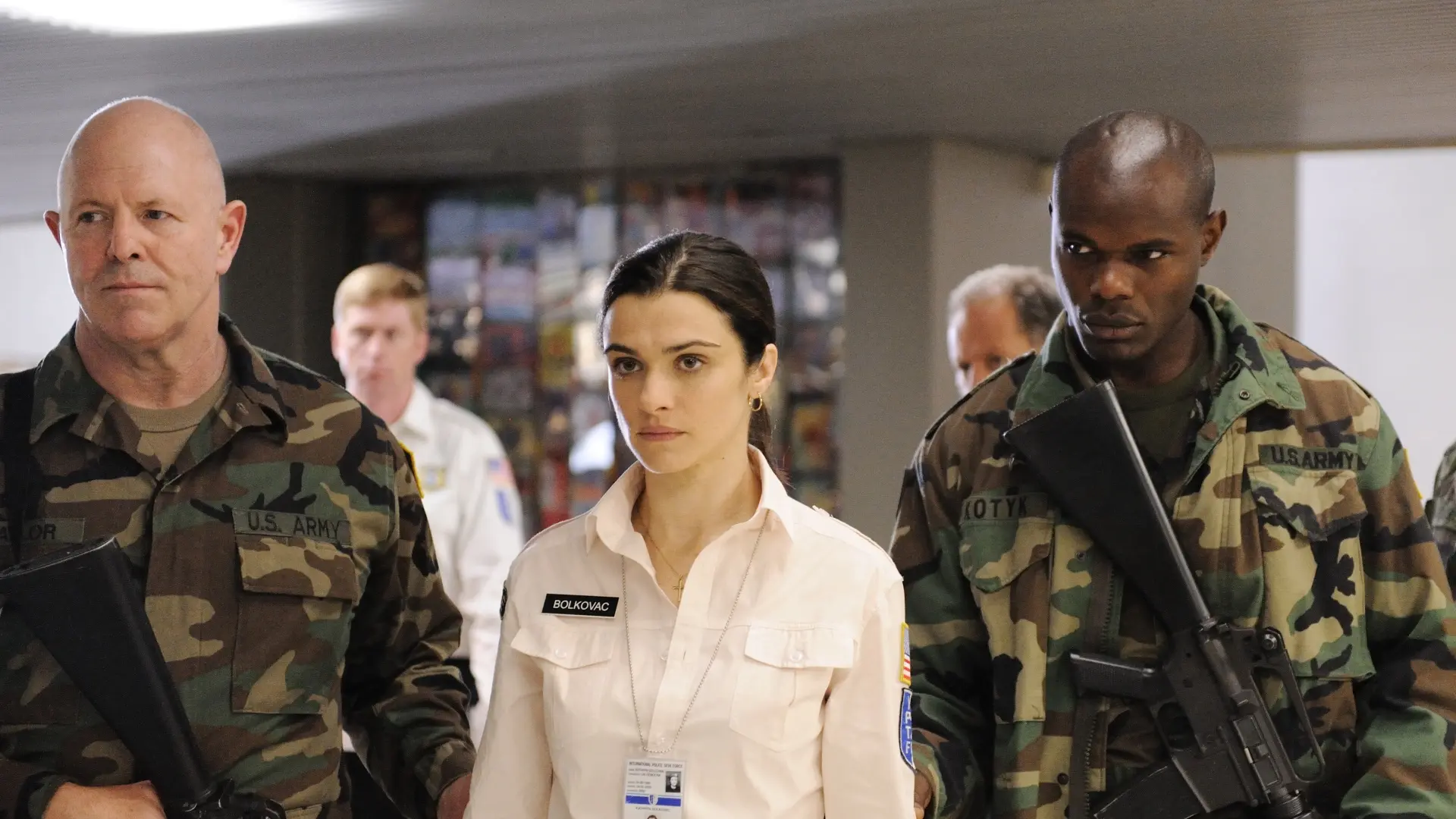 Beskrivende bilde relatert til innholdet i filmen "The Whistleblower"