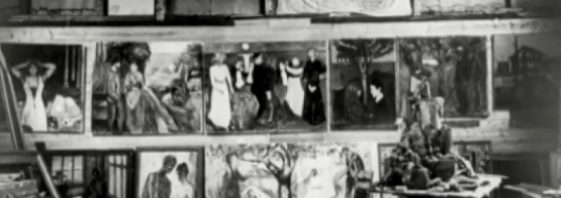 Beskrivende bilde relatert til innholdet i filmen "Glimt fra Edvard Munch's liv"