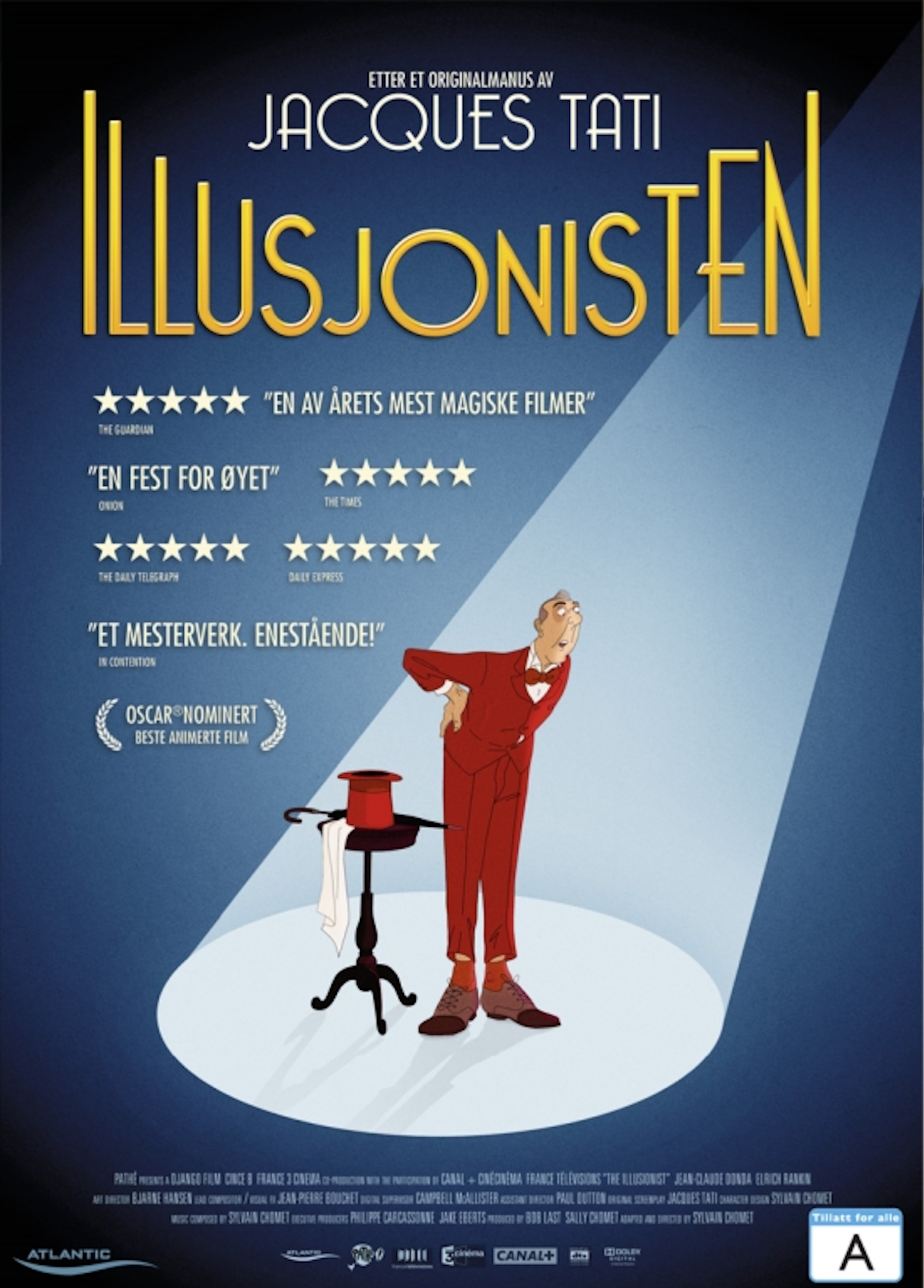 Beskrivende bilde relatert til innholdet i filmen "illusjonisten"