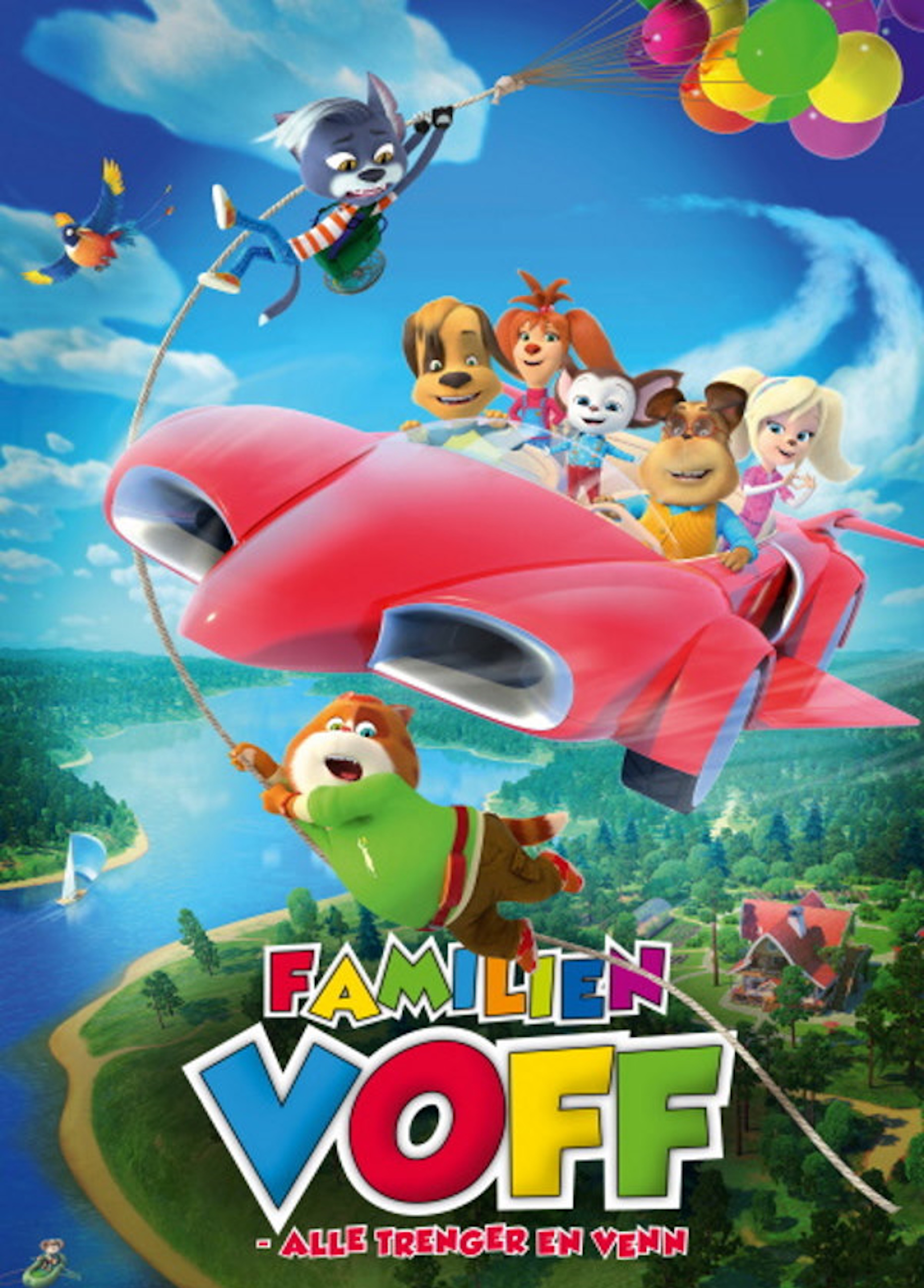 Beskrivende bilde relatert til innholdet i filmen "Familien Voff - alle trenger en venn"