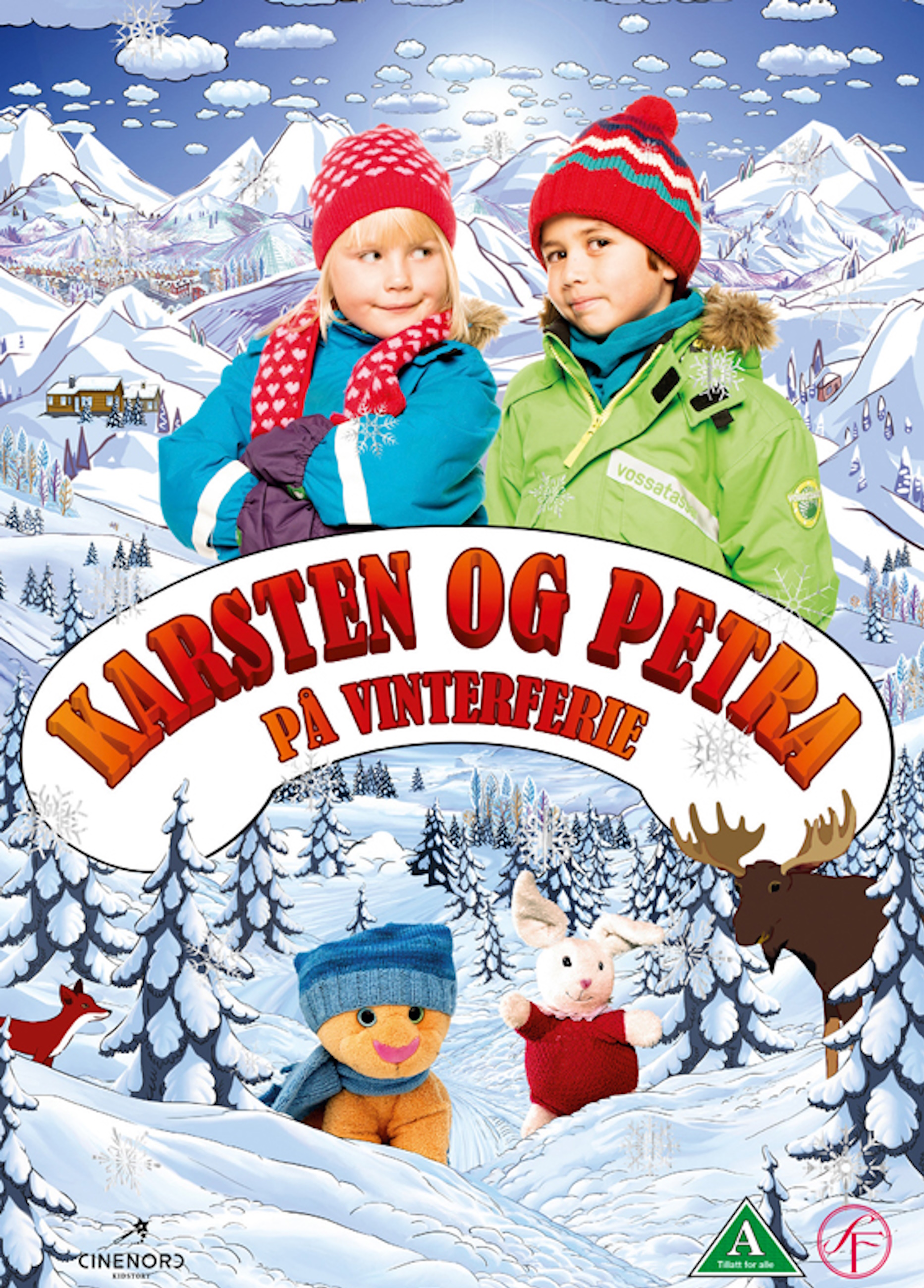 Beskrivende bilde relatert til innholdet i filmen "Karsten og Petra på vinterferie"