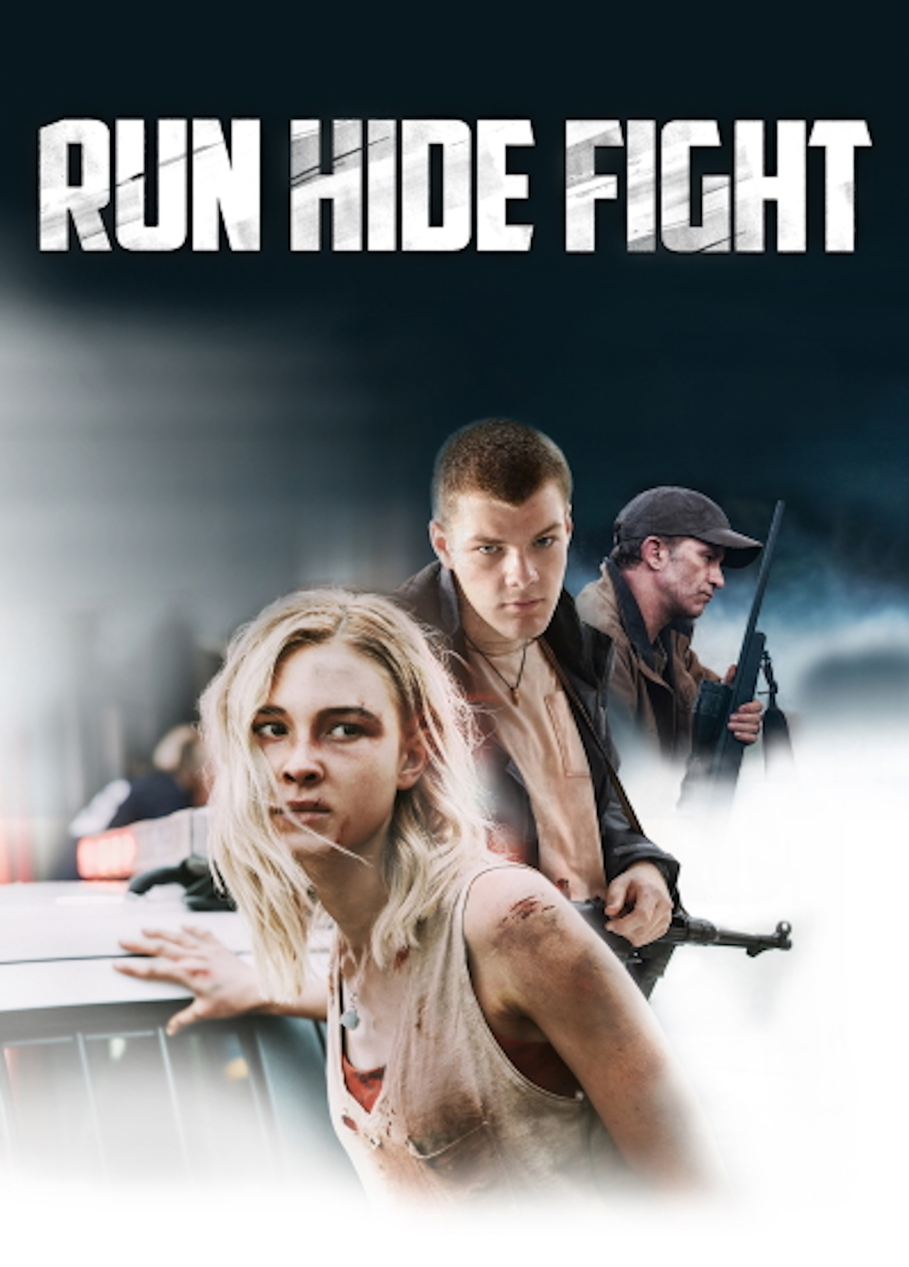 Beskrivende bilde relatert til innholdet i filmen "Run Hide Fight"