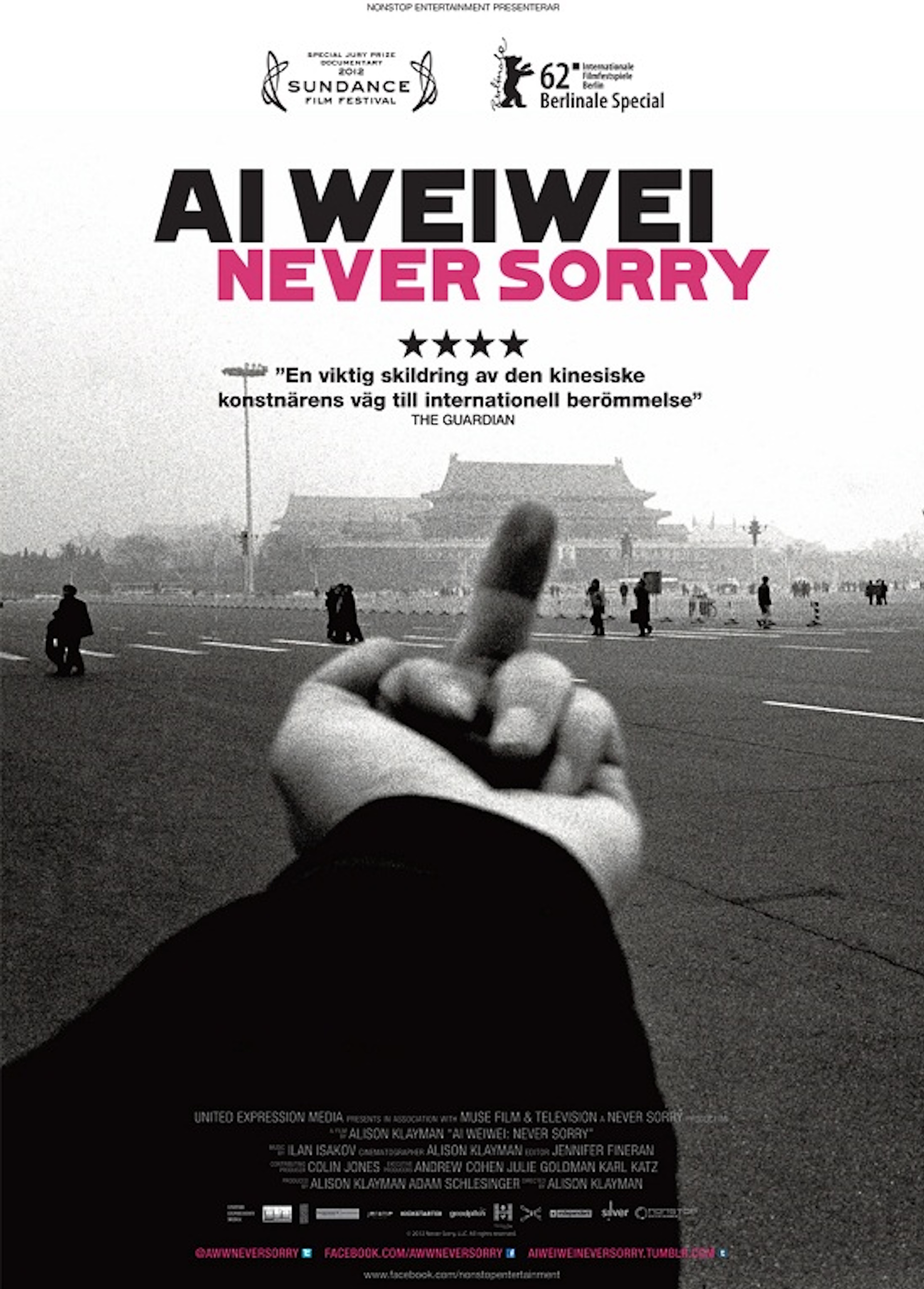 Beskrivende bilde relatert til innholdet i filmen "Ai Weiwei: Never Sorry"