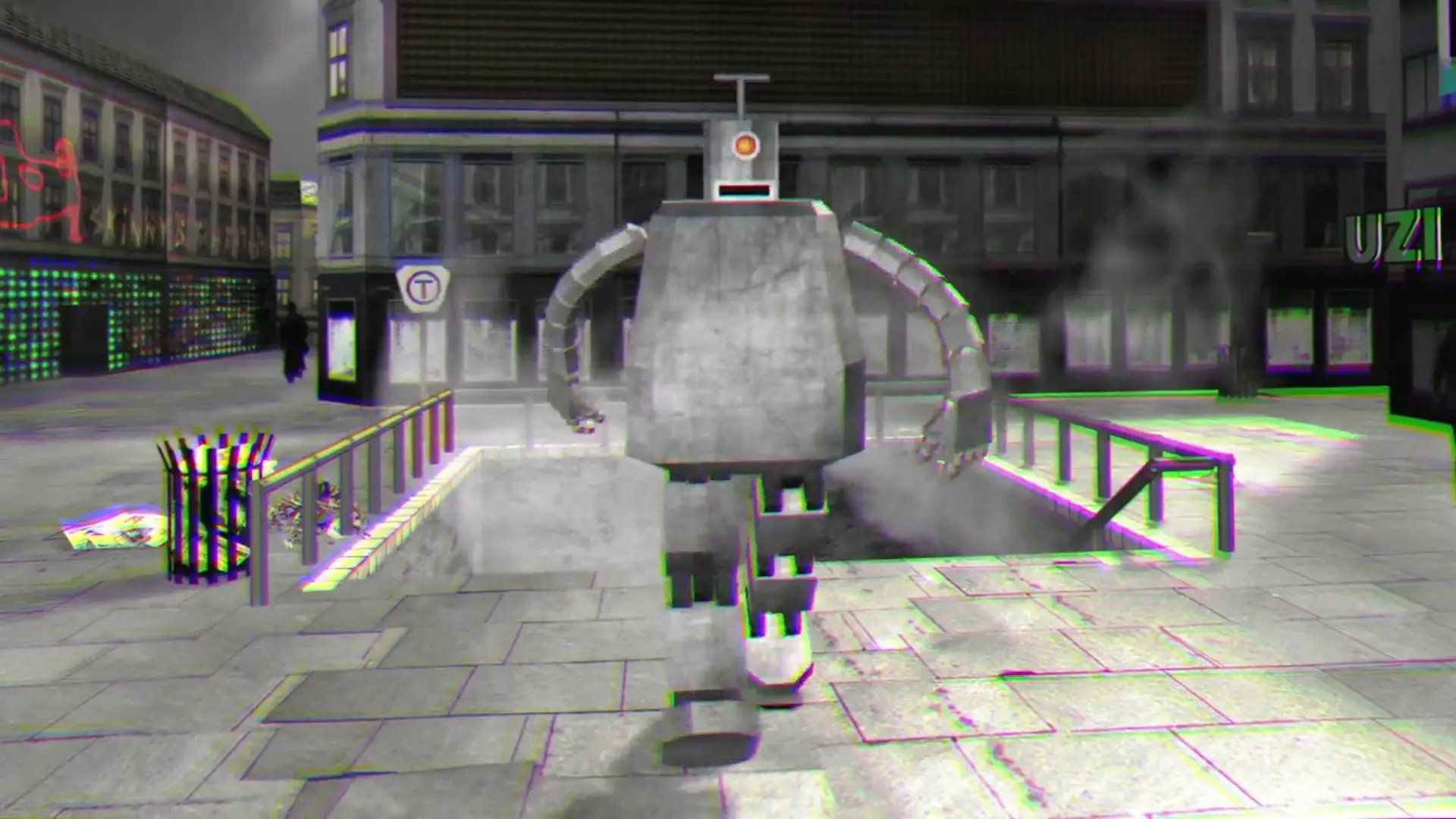 Beskrivende bilde relatert til innholdet i filmen "Selfdestructive Robot"