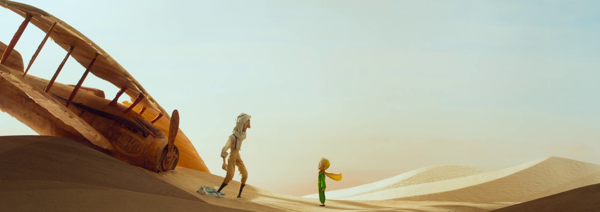Beskrivende bilde relatert til innholdet i filmen "Den lille prinsen"