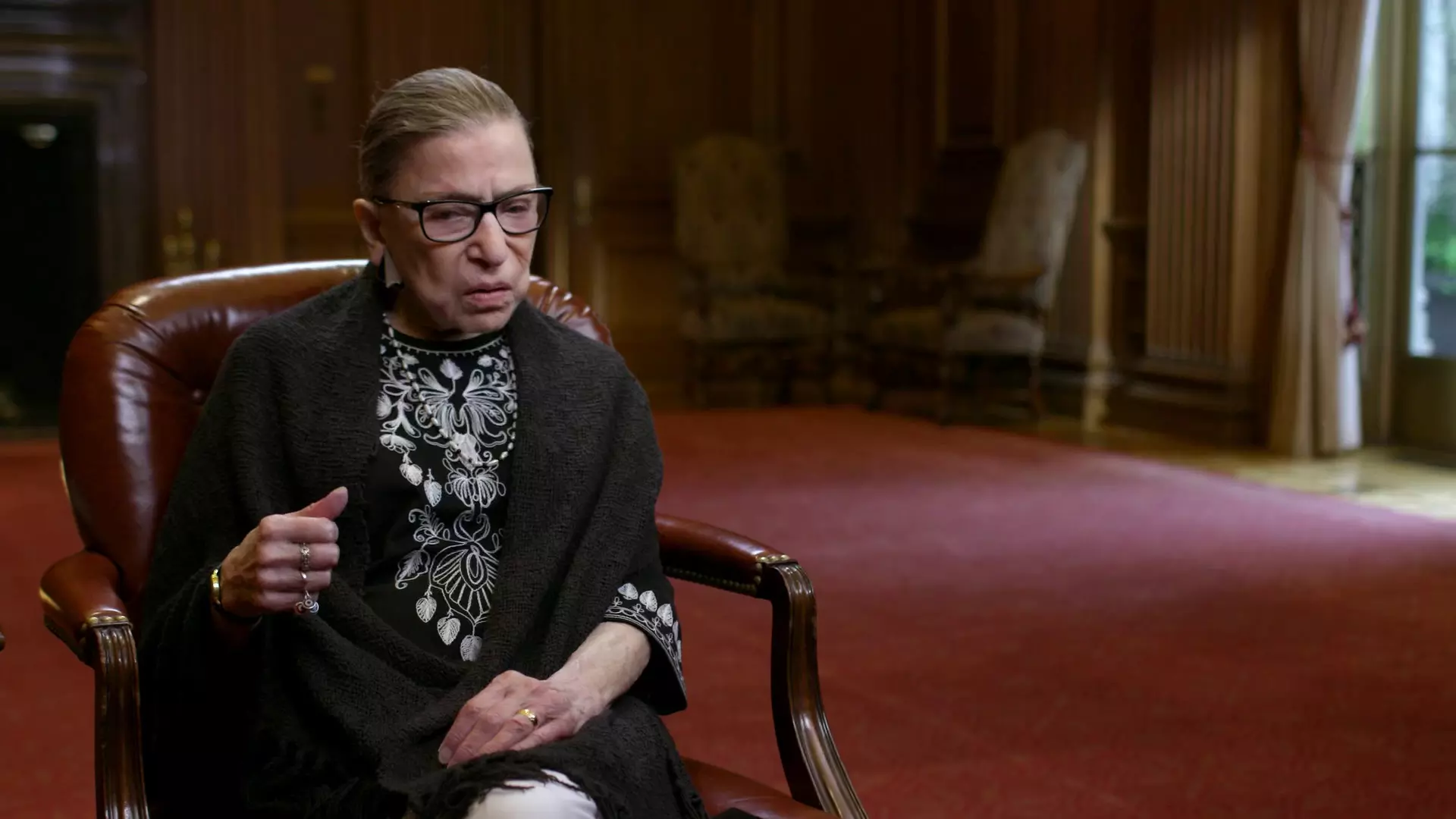 Beskrivende bilde relatert til innholdet i filmen "RBG"