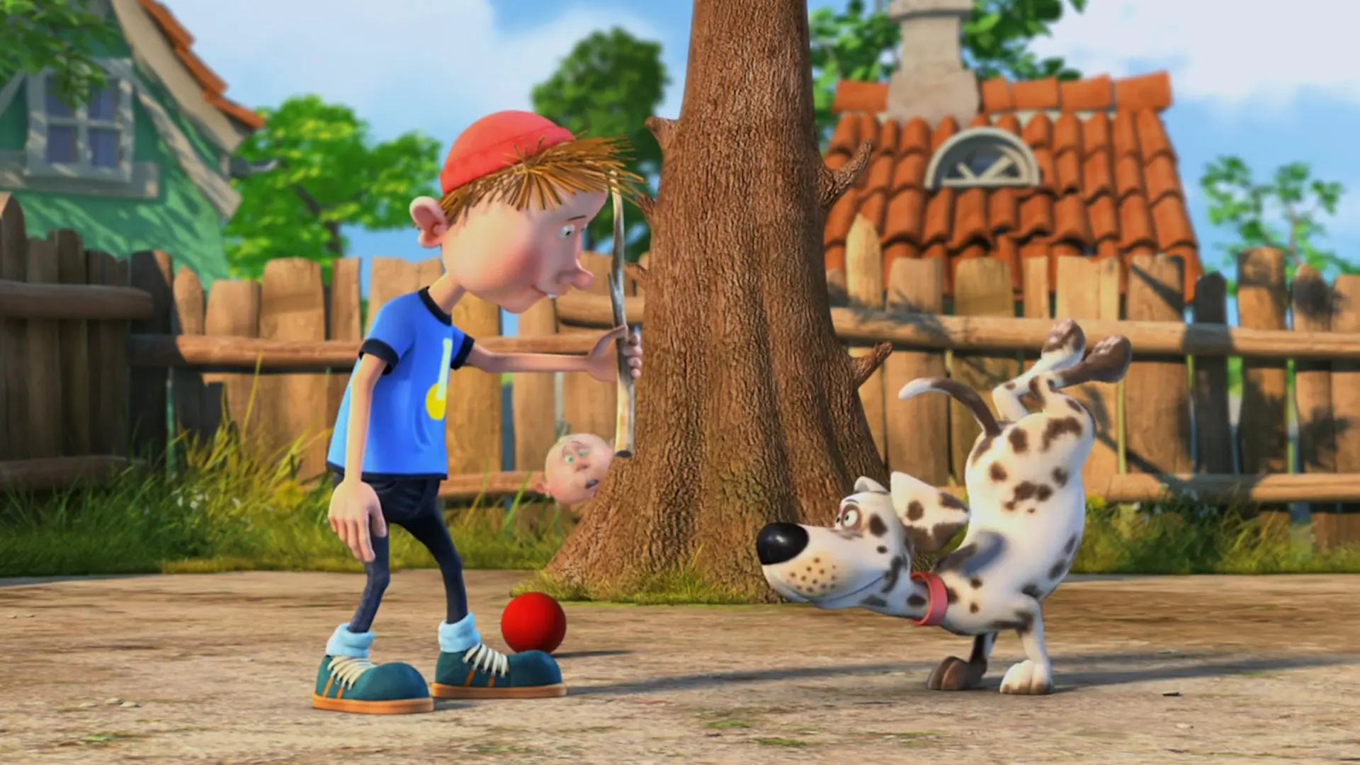 Beskrivende bilde relatert til innholdet i filmen "Ola Froskesnapper"