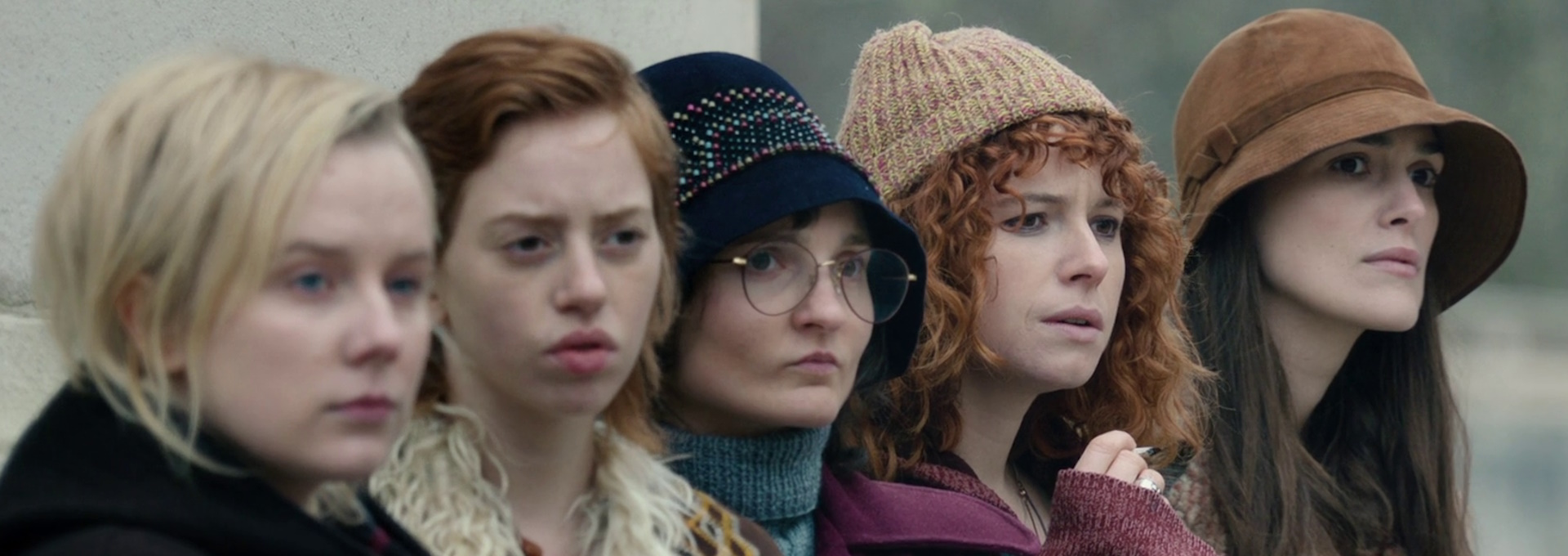 Beskrivende bilde fra filmen "Misbehaviour".