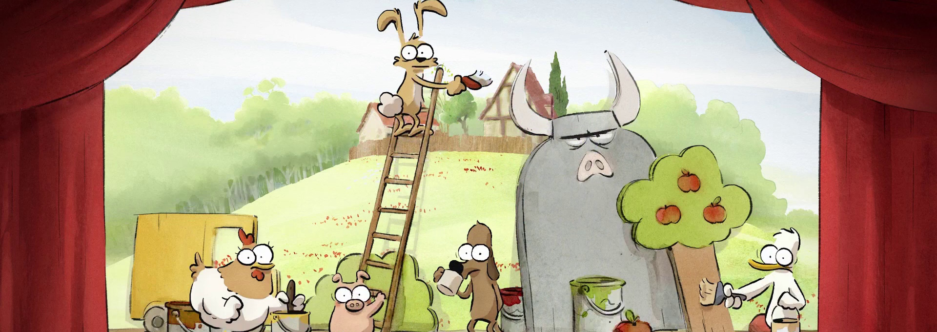 Beskrivende bilde relatert til innholdet i filmen "Den store stygge reven"