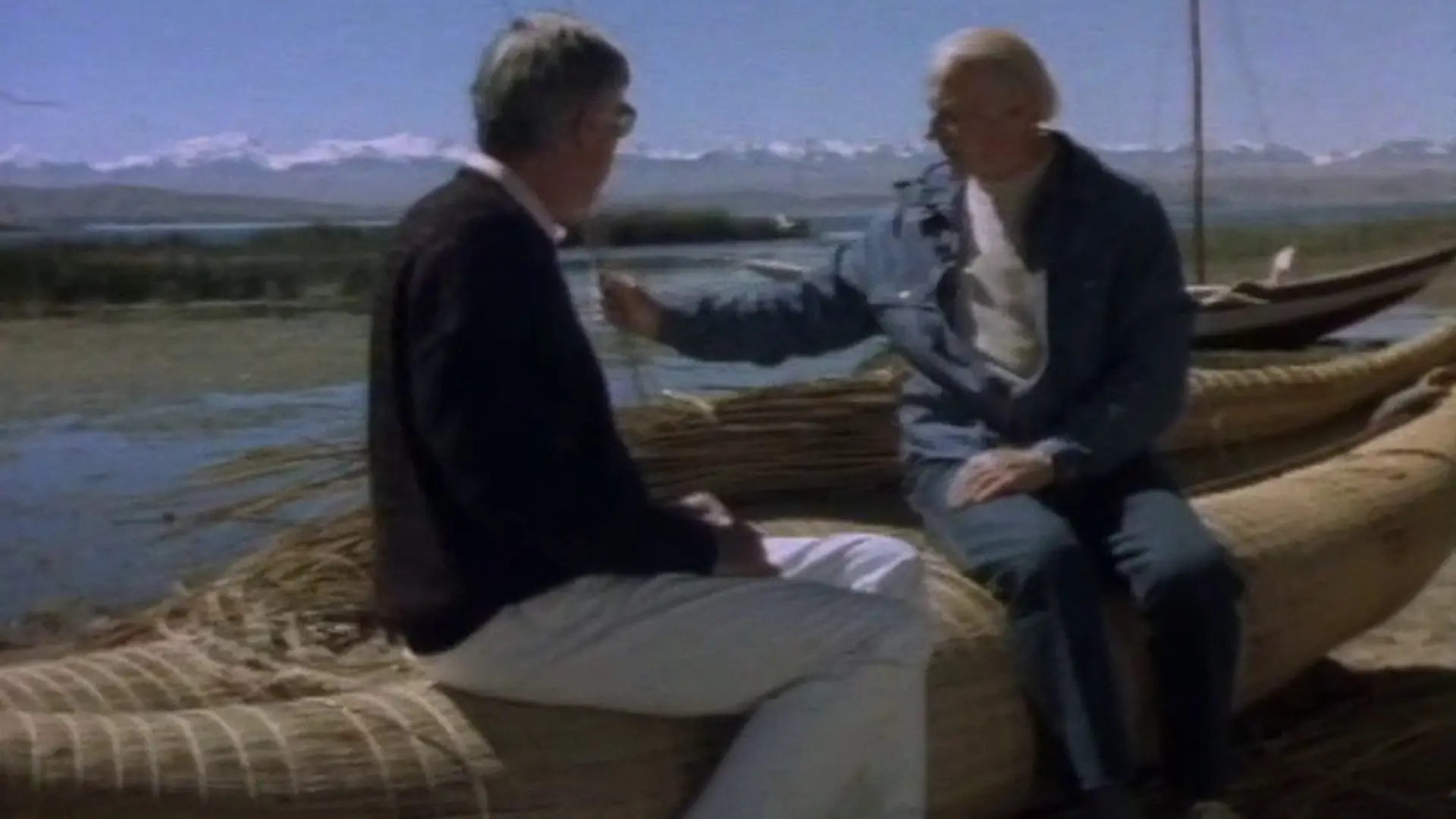 Beskrivende bilde relatert til innholdet i filmen "Thor Heyerdahl - The Kon-Tiki Man 3"