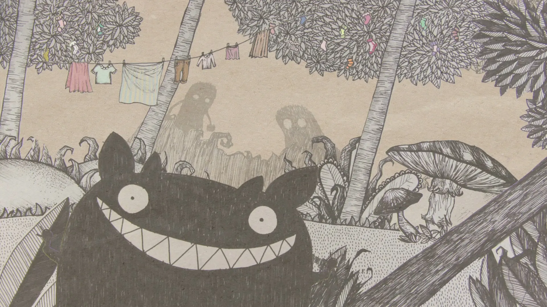 Beskrivende bilde relatert til innholdet i filmen "Monstersinfonie"