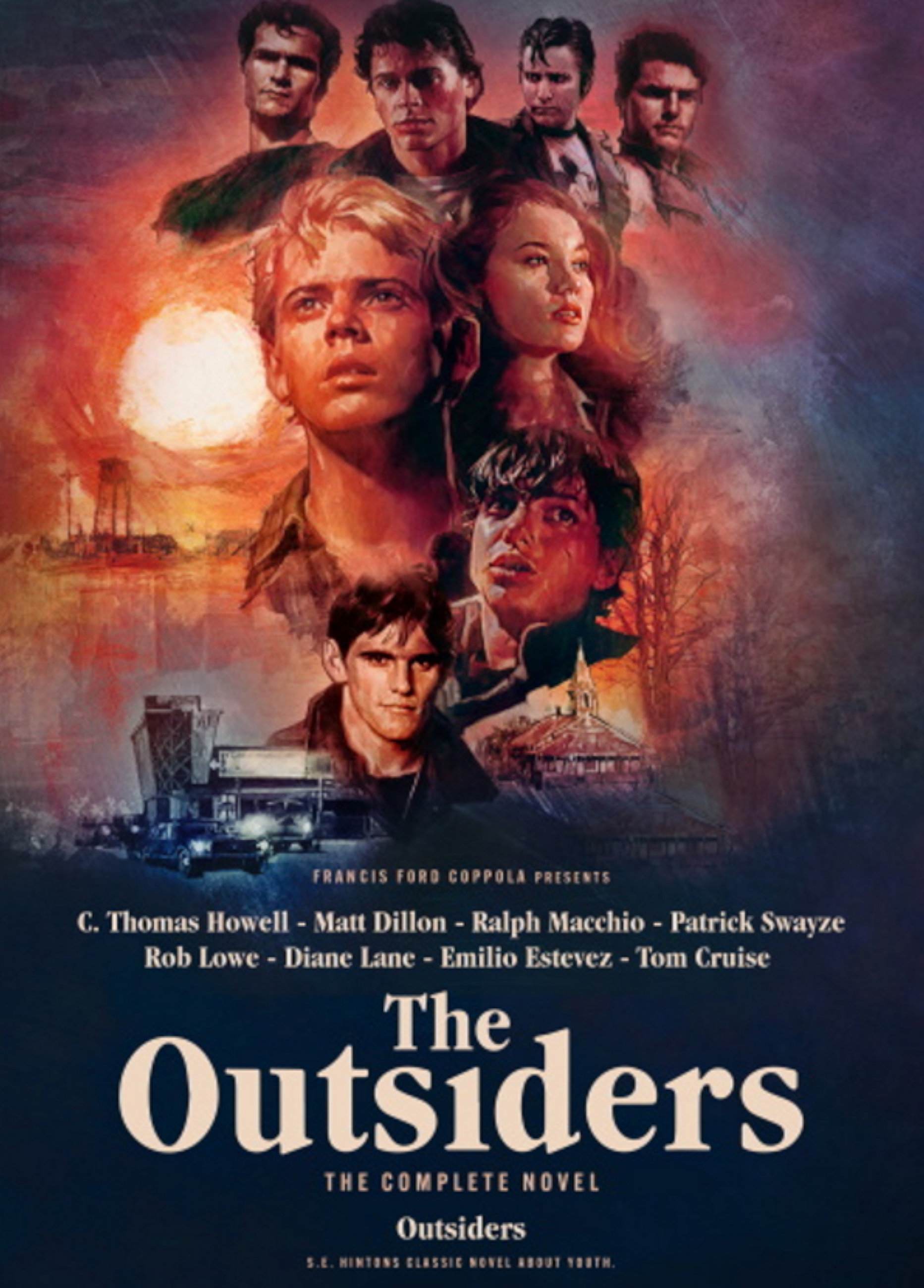 Beskrivende bilde relatert til innholdet i filmen "The Outsiders"
