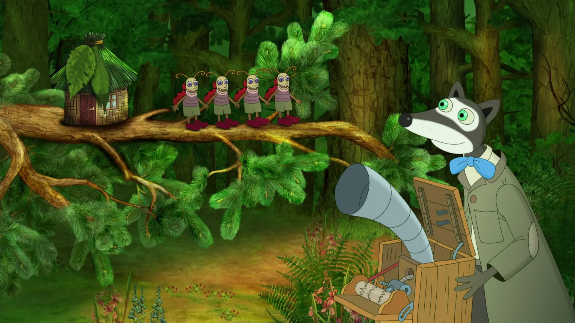 Beskrivende bilde relatert til innholdet i filmen "Lotte og dragejakten"