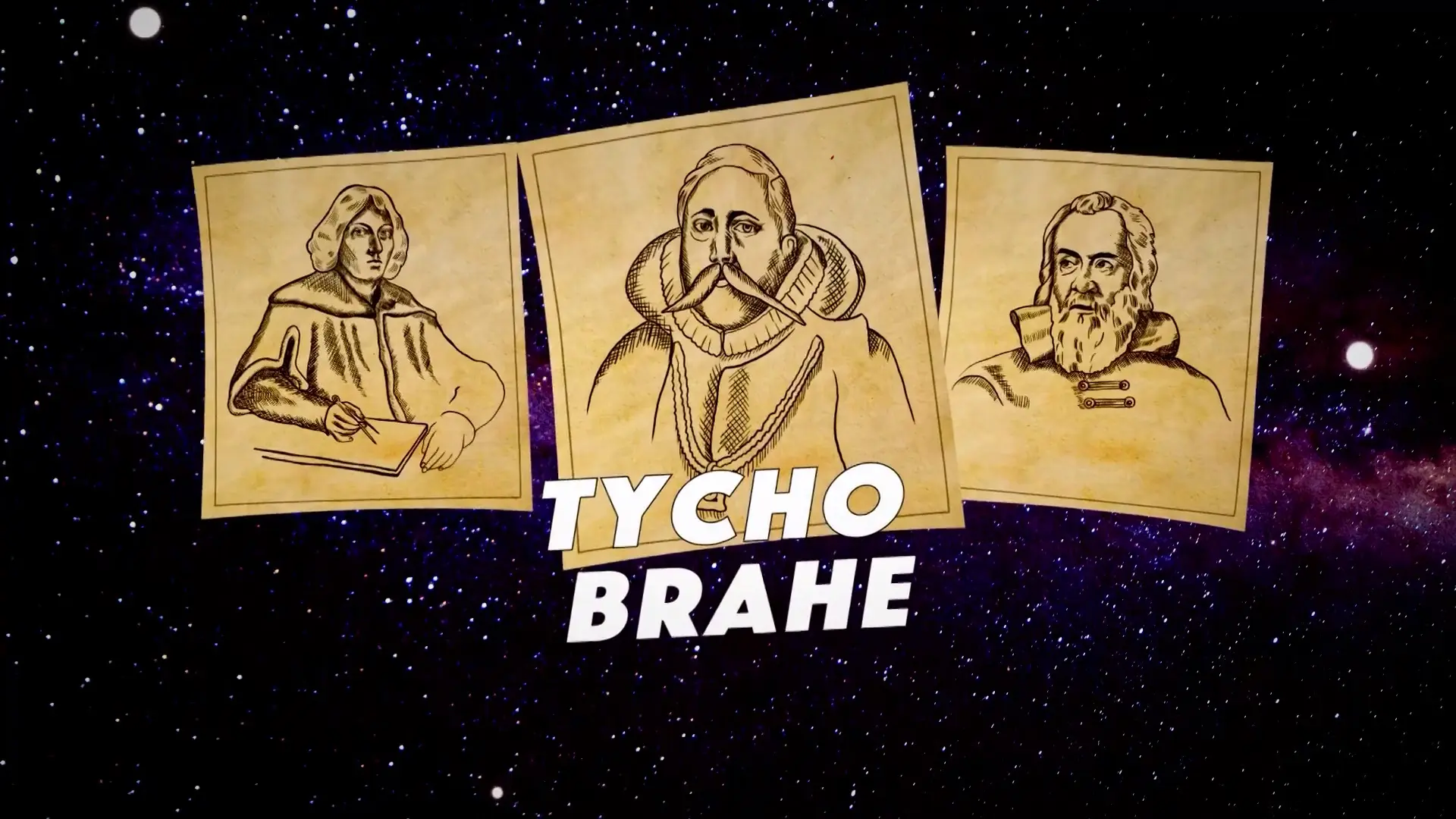 Beskrivende bilde relatert til innholdet i filmen "Astronomiens pionærer – Tycho Brahe"