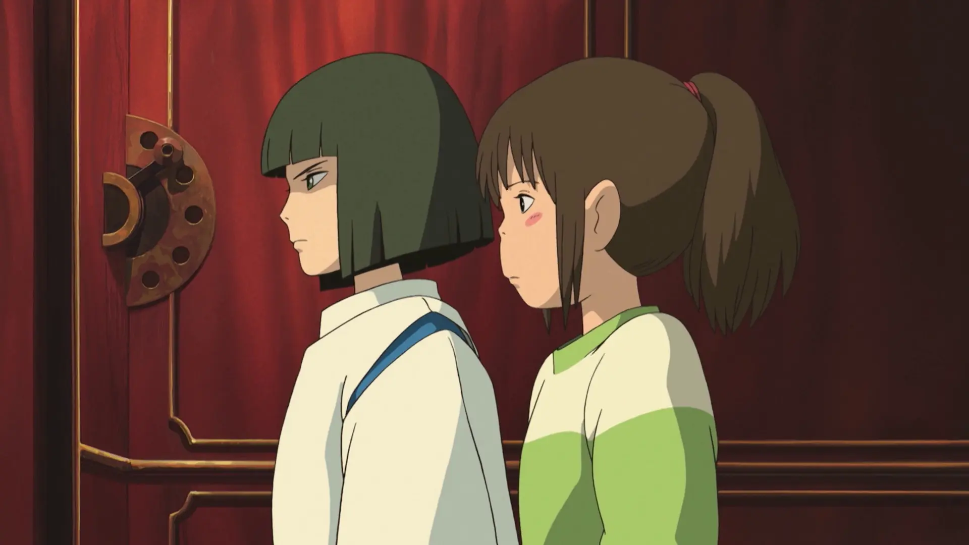 Beskrivende bilde relatert til innholdet i filmen "Chihiro og heksene"