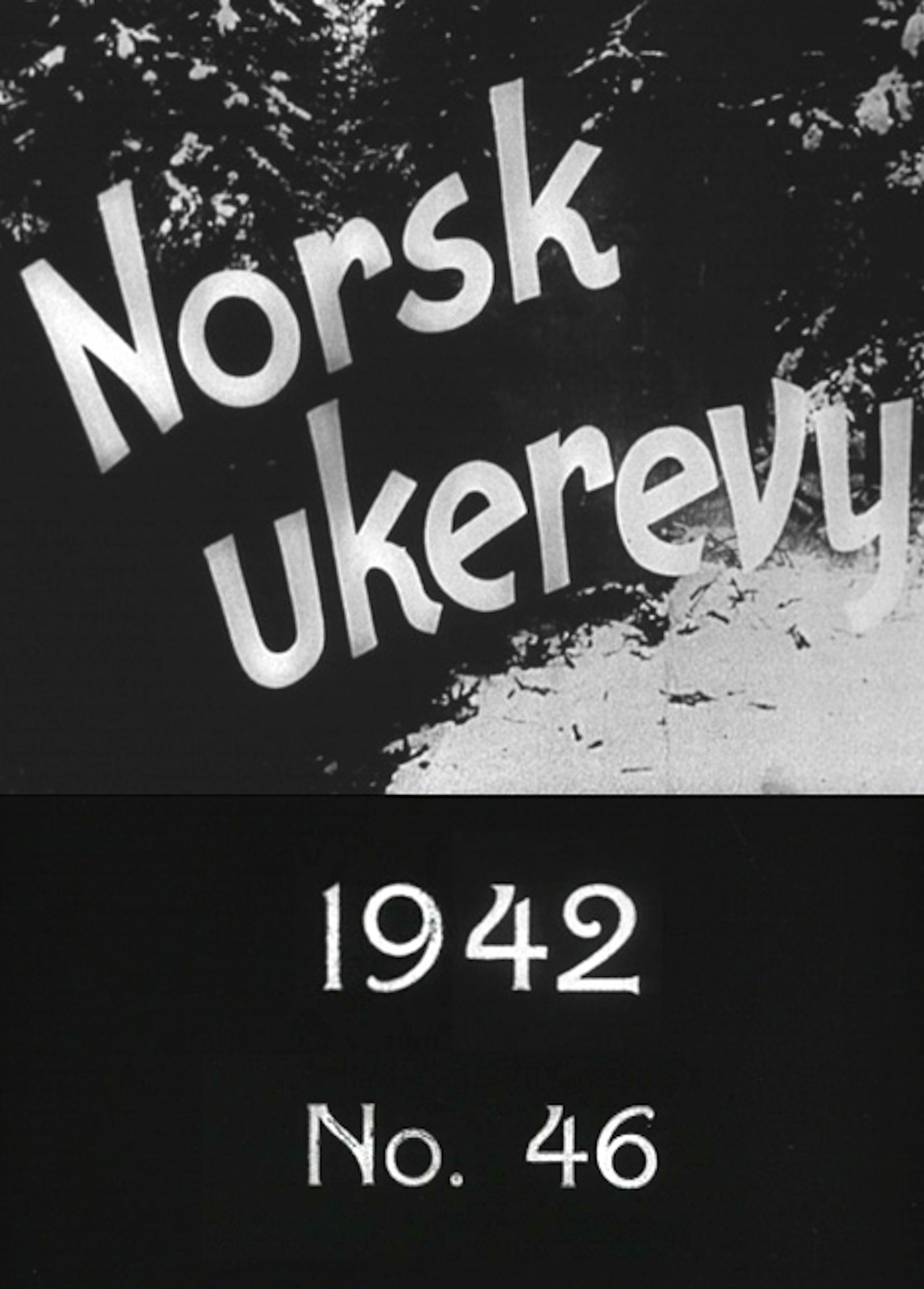 Beskrivende bilde relatert til innholdet i filmen "Norsk ukerevy nr. 46, 1942"