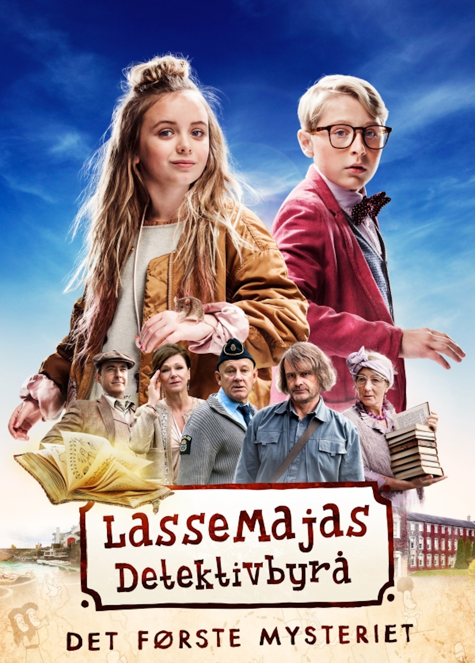 Beskrivende bilde relatert til innholdet i filmen "LasseMajas Detektivbyrå - Det første mysteriet"