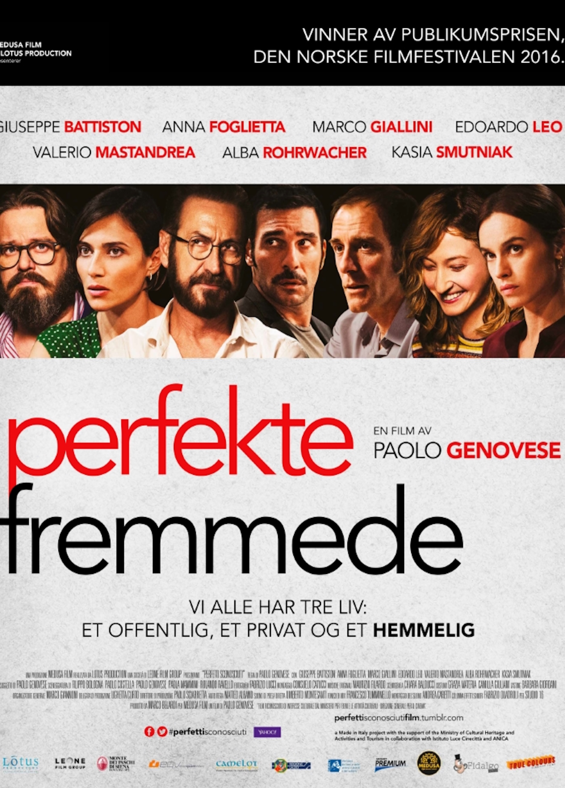 Beskrivende bilde relatert til innholdet i filmen "Perfekte fremmede"