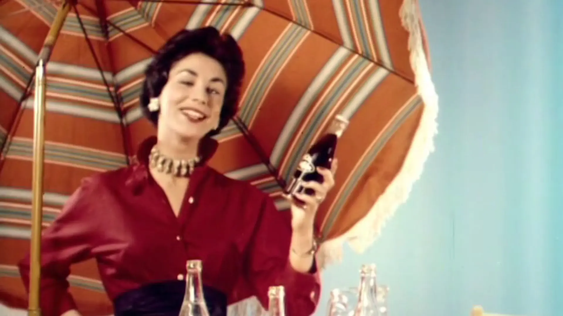 Beskrivende bilde relatert til innholdet i filmen "Solo Susi, Miami og Isi-cola : aktiebryggeriet"