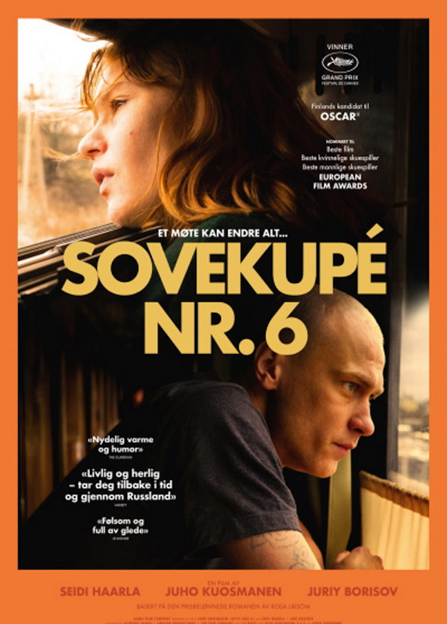 Beskrivende bilde relatert til innholdet i filmen "Sovekupé nr 6"
