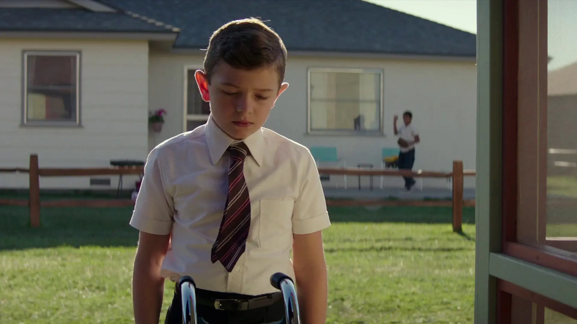 Beskrivende bilde relatert til innholdet i filmen "Suburbicon"