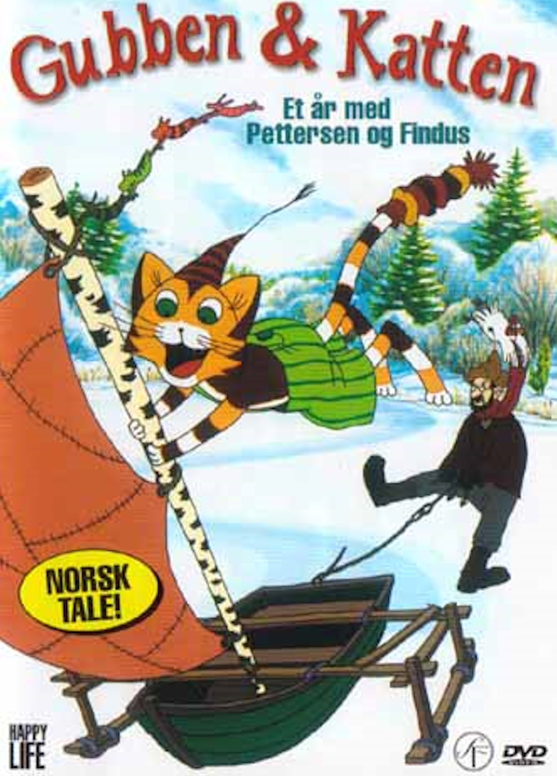 Beskrivende bilde relatert til innholdet i filmen "Gubben & Katten: Et år med Pettersen og Findus"