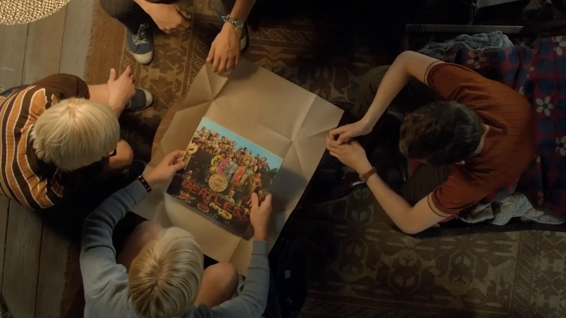 Beskrivende bilde relatert til innholdet i filmen "Beatles"