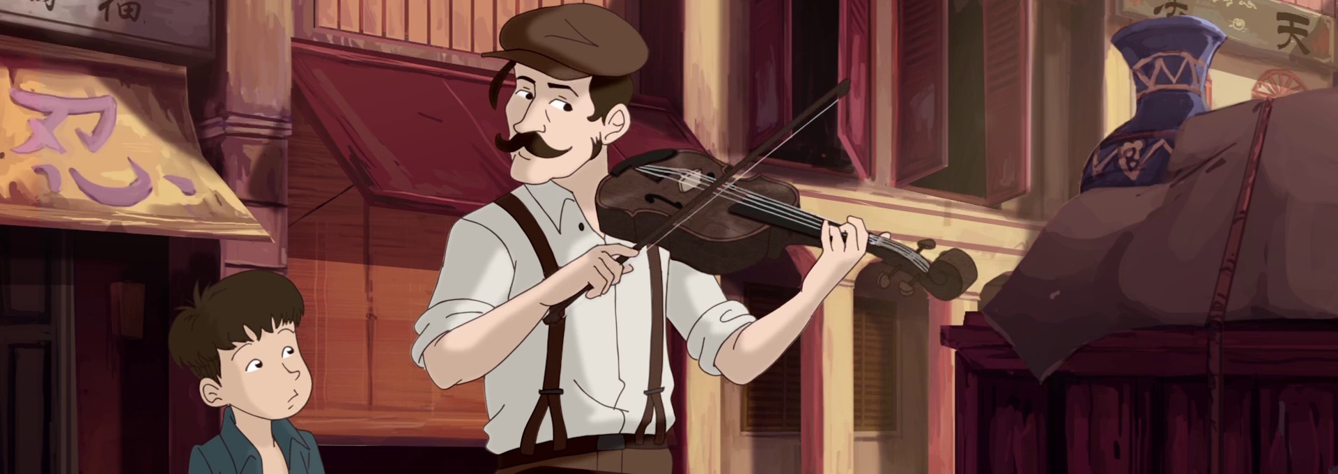 Beskrivende bilde relatert til innholdet i filmen "The Violin"