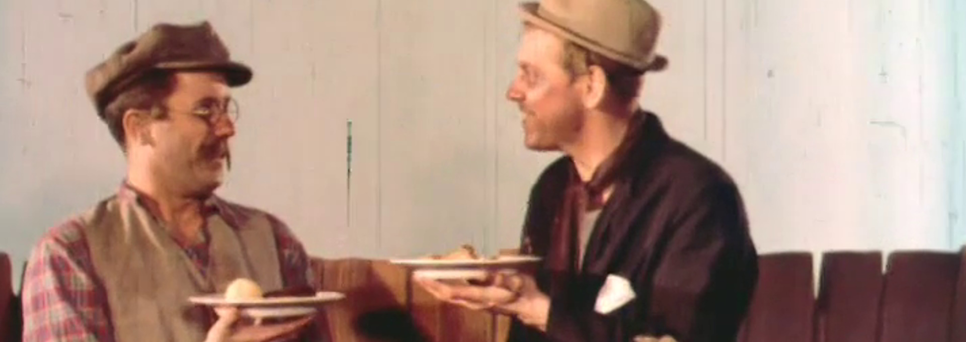 Beskrivende bilde relatert til innholdet i filmen "Hermetiske erter : reklame"