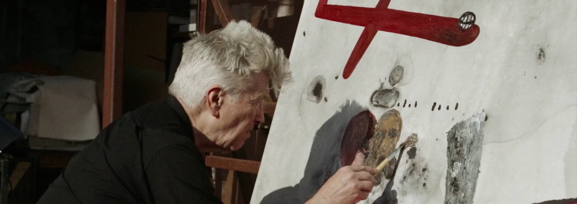 Beskrivende bilde relatert til innholdet i filmen "David Lynch: The Art Life"