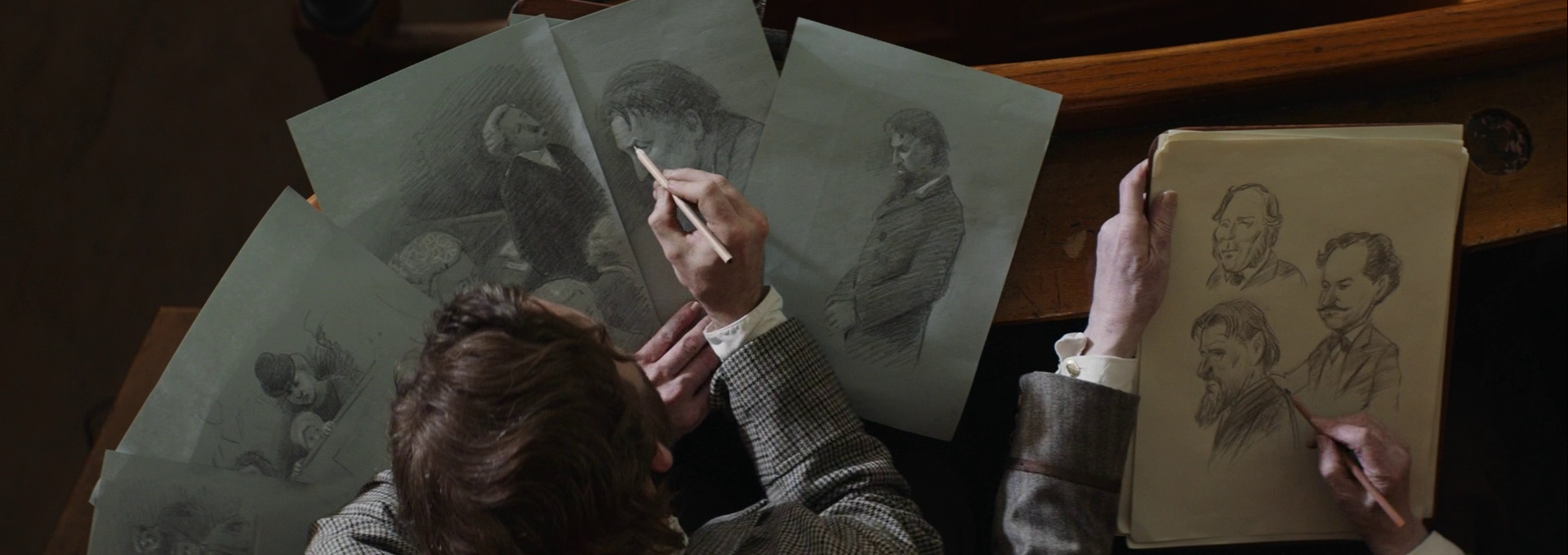 Beskrivende bilde relatert til innholdet i filmen "The Professor and the Madman"