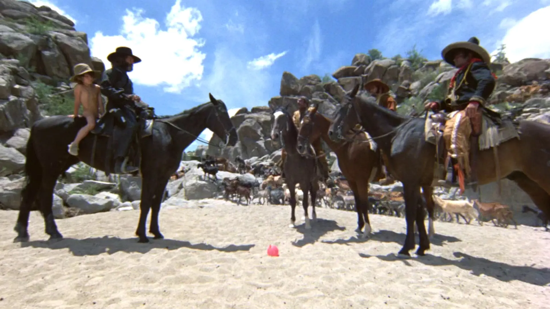 Beskrivende bilde relatert til innholdet i filmen "El Topo"