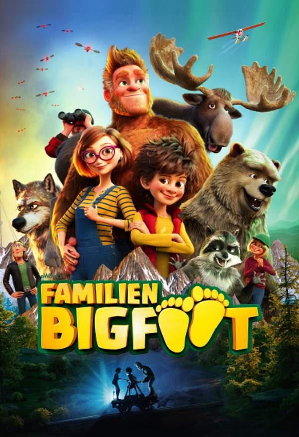 Beskrivende bilde relatert til innholdet i filmen "Familien Bigfoot"