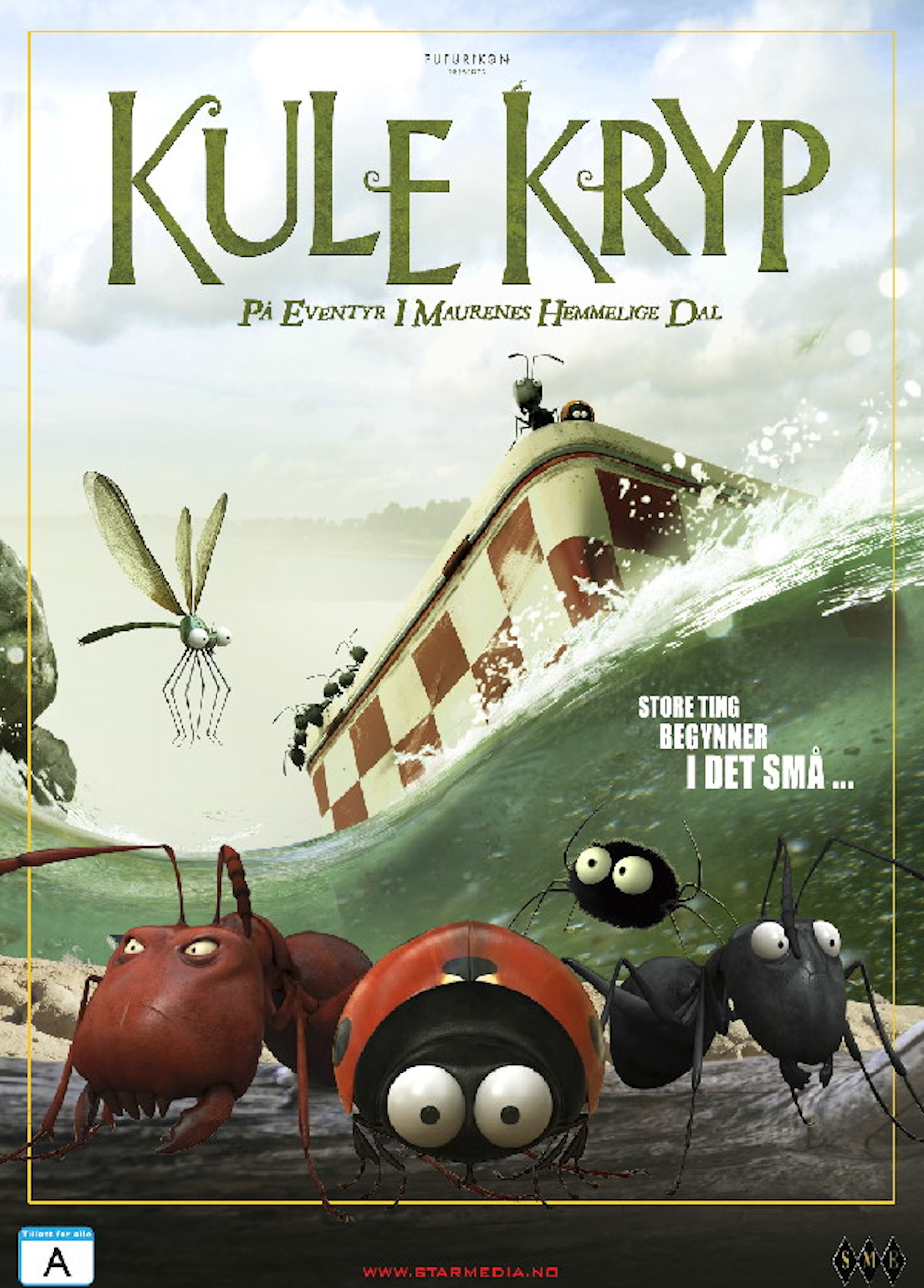 Beskrivende bilde relatert til innholdet i filmen "Kule kryp"