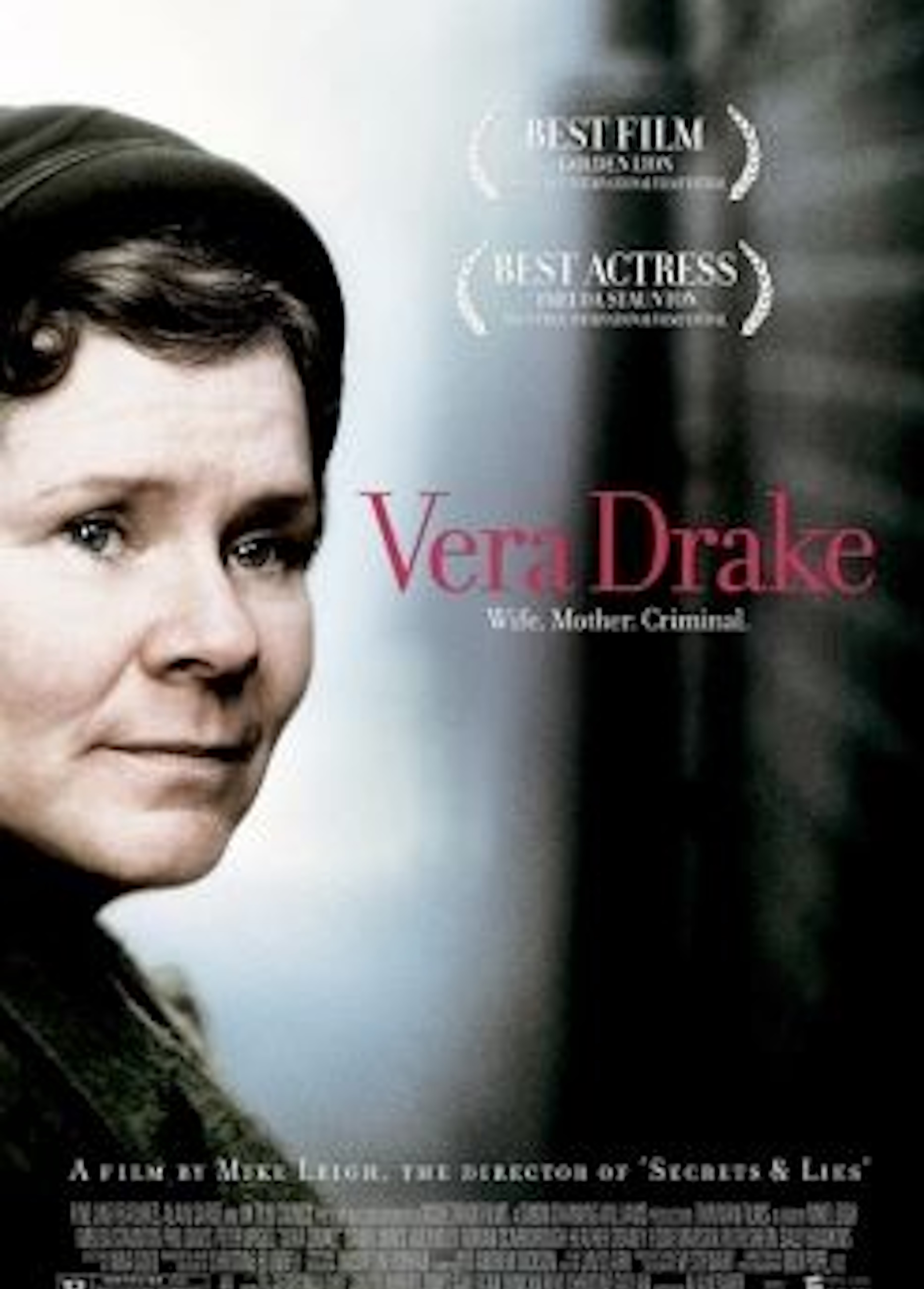 Beskrivende bilde relatert til innholdet i filmen "Vera Drakes hemmelighet"