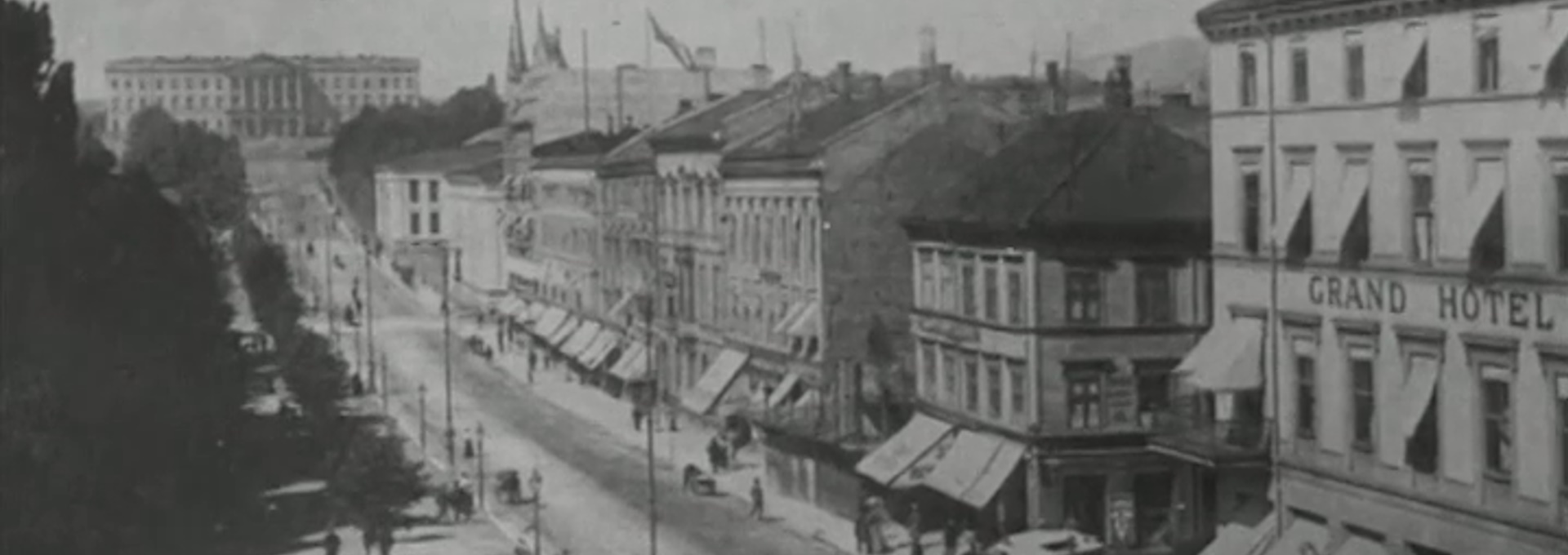 Beskrivende bilde relatert til innholdet i filmen "Fra Oslo centrum"