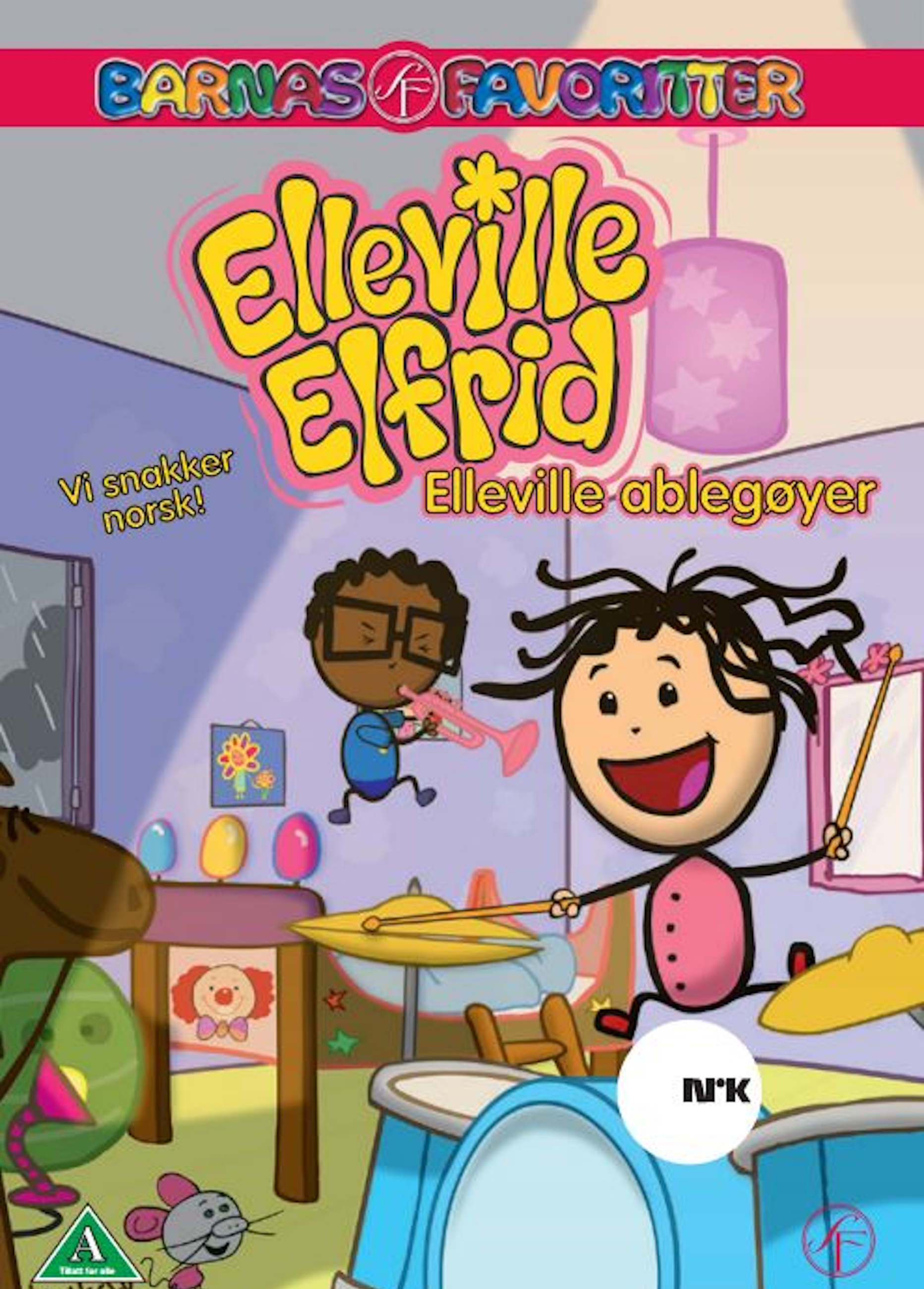 Beskrivende bilde relatert til innholdet i filmen "Elleville Elfrid - Elleville ablegøyer"
