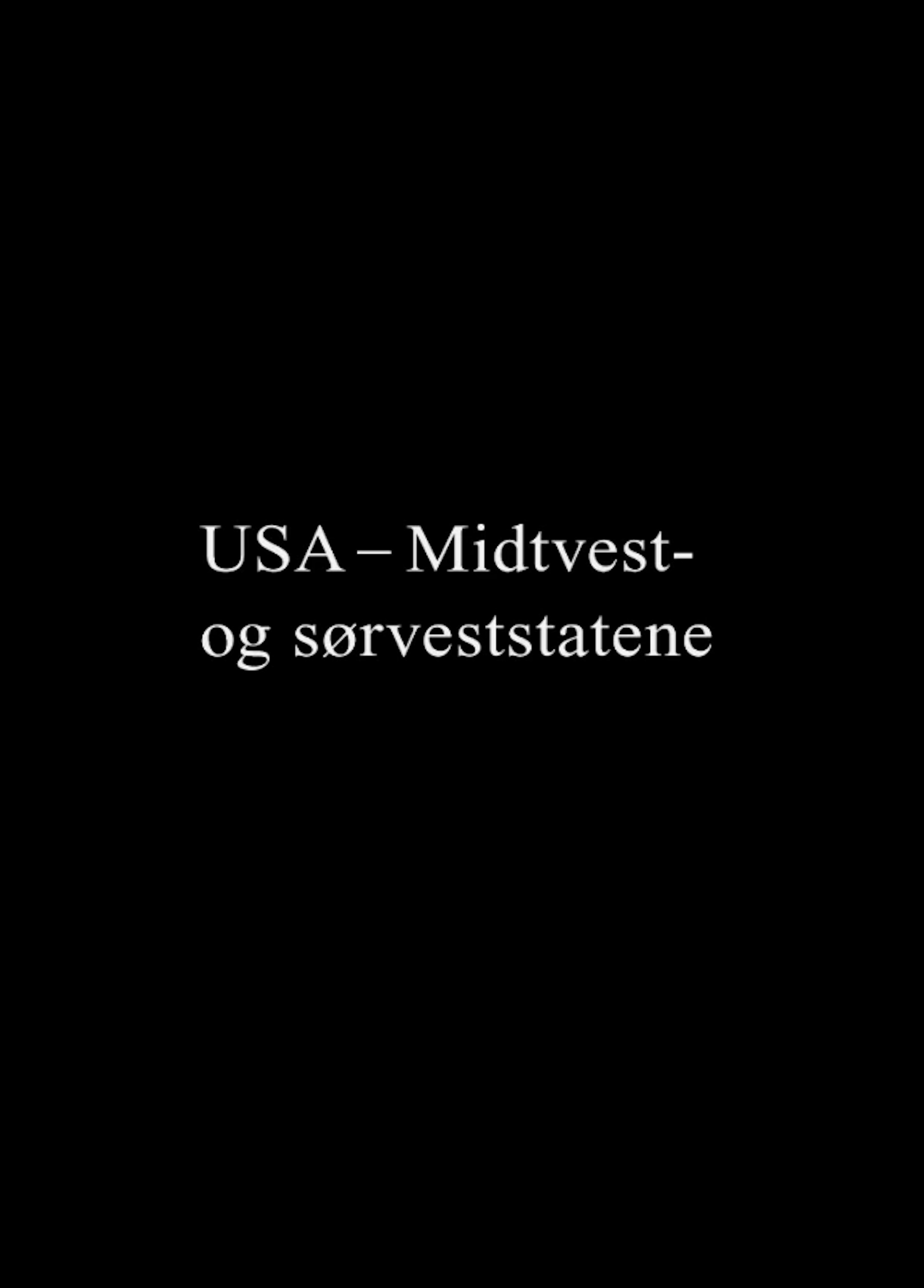 Beskrivende bilde relatert til innholdet i filmen "USA - midtvest- og sørveststatene"