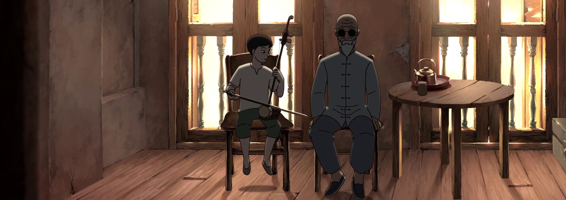 Beskrivende bilde relatert til innholdet i filmen "Erhu"