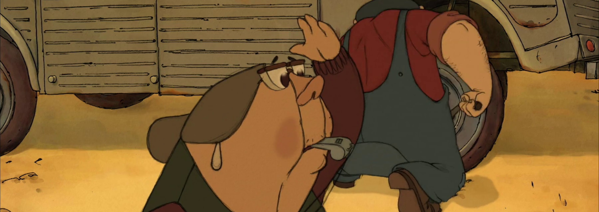 Beskrivende bilde relatert til innholdet i filmen "Trillingene fra Belleville"