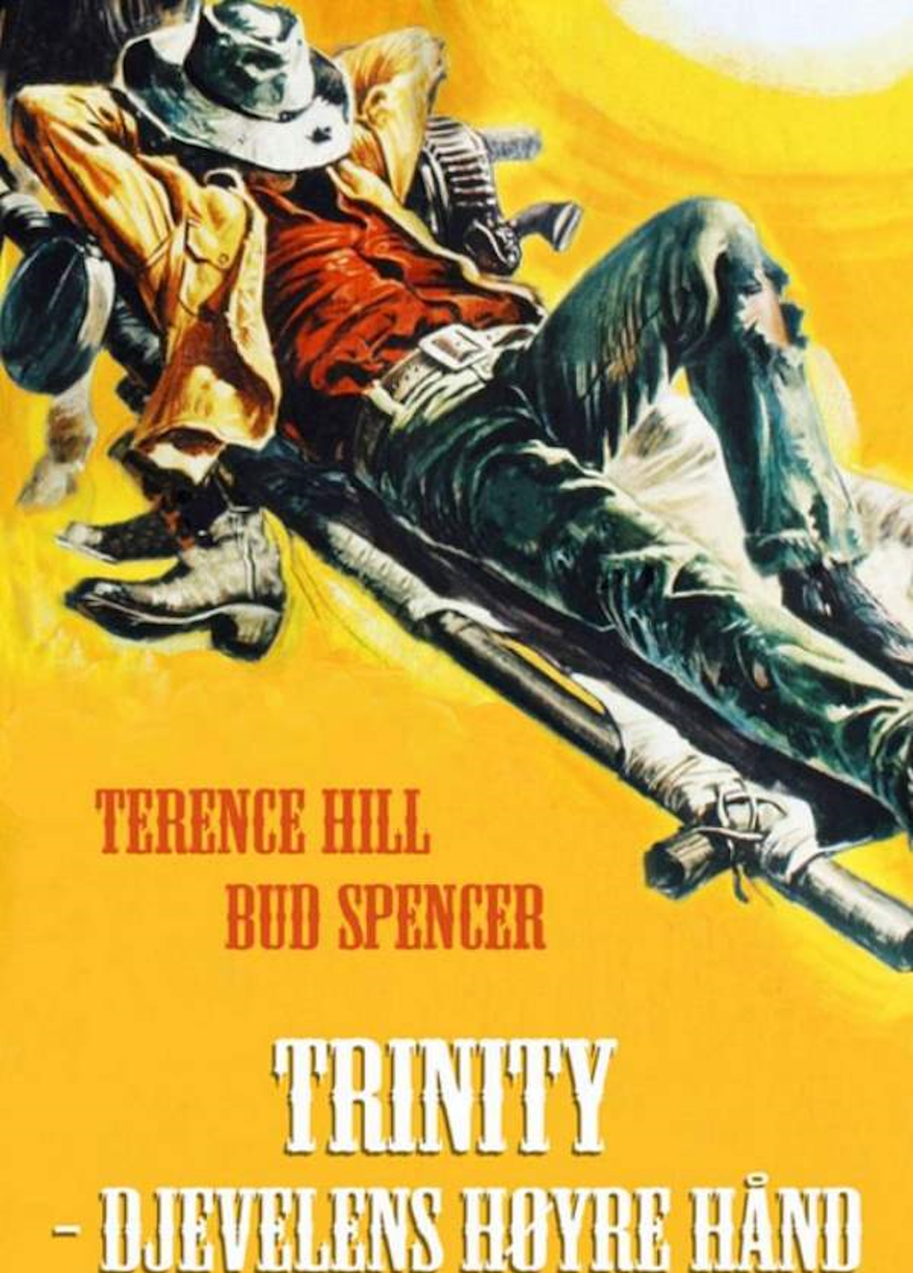 Beskrivende bilde relatert til innholdet i filmen "Trinity - Djevelens høyre hånd"