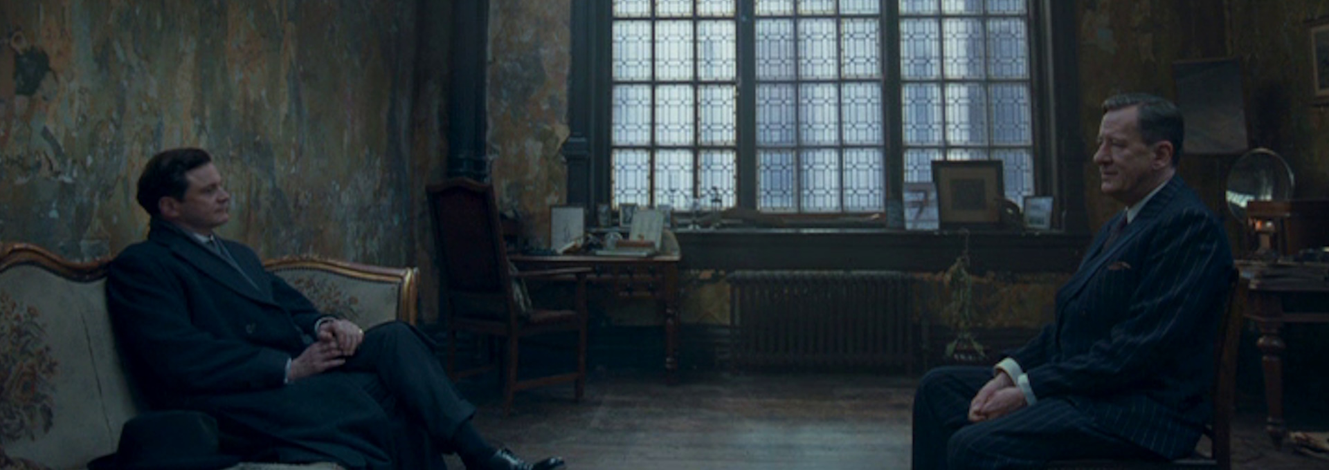Beskrivende bilde relatert til innholdet i filmen "Kongens tale"
